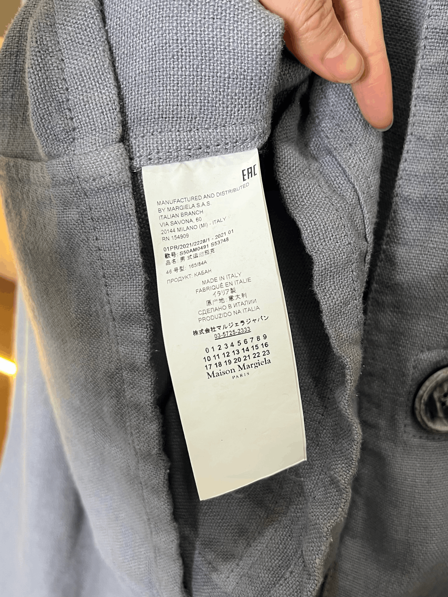 Maison Margiela Maison Margiela Shirt m Men Size US M / EU 48-50 / 2 - 3 Thumbnail