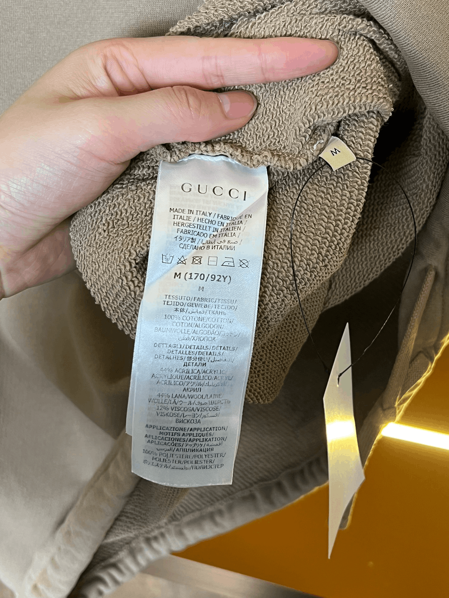 Gucci Gucci Hoodie m Men Size US M / EU 48-50 / 2 - 4 Thumbnail