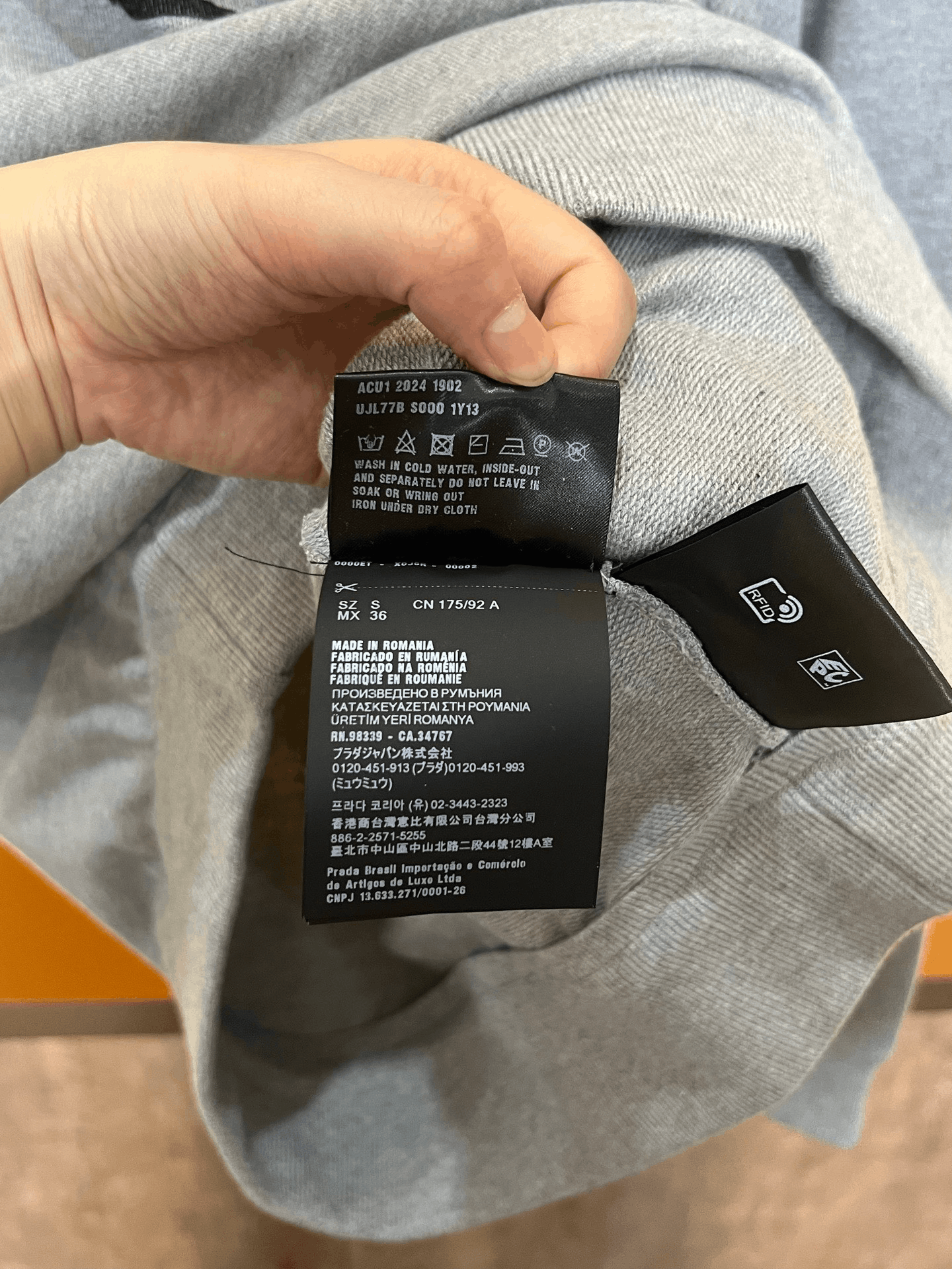 Prada Prada Hoodie S Women Size S / US 4 / IT 40 - 5 Thumbnail