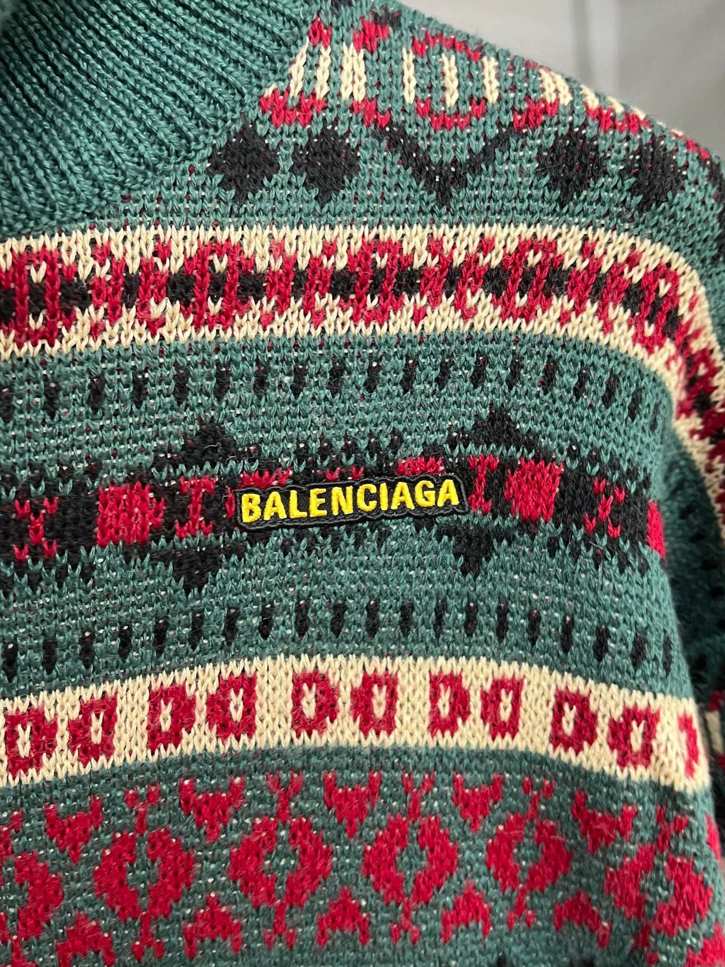 Balenciaga Balenciaga Sweater s Men Size US S / EU 44-46 / 1 - 4 Thumbnail