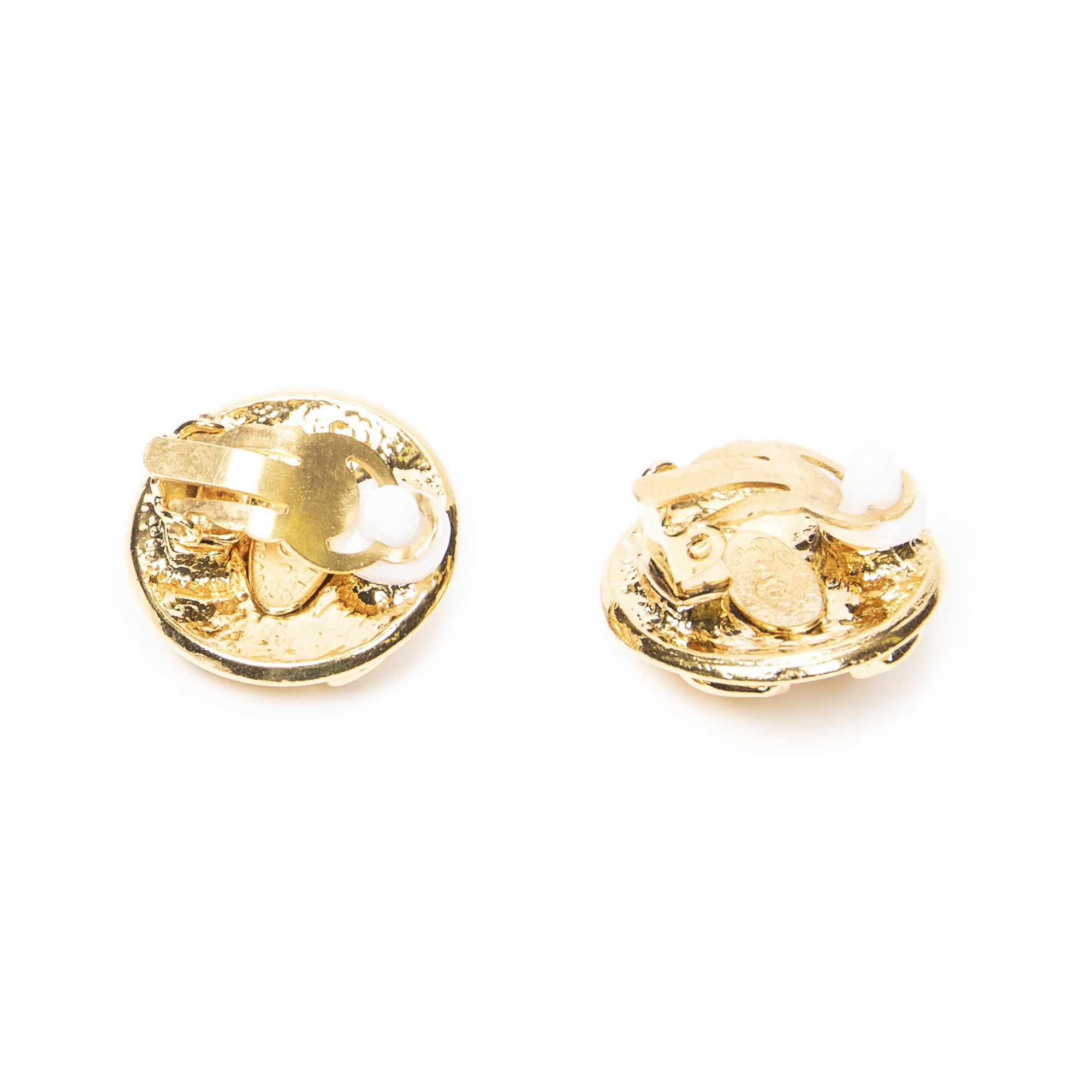 Chanel CC Round Clip On Earrings Size ONE SIZE - 2 Thumbnail