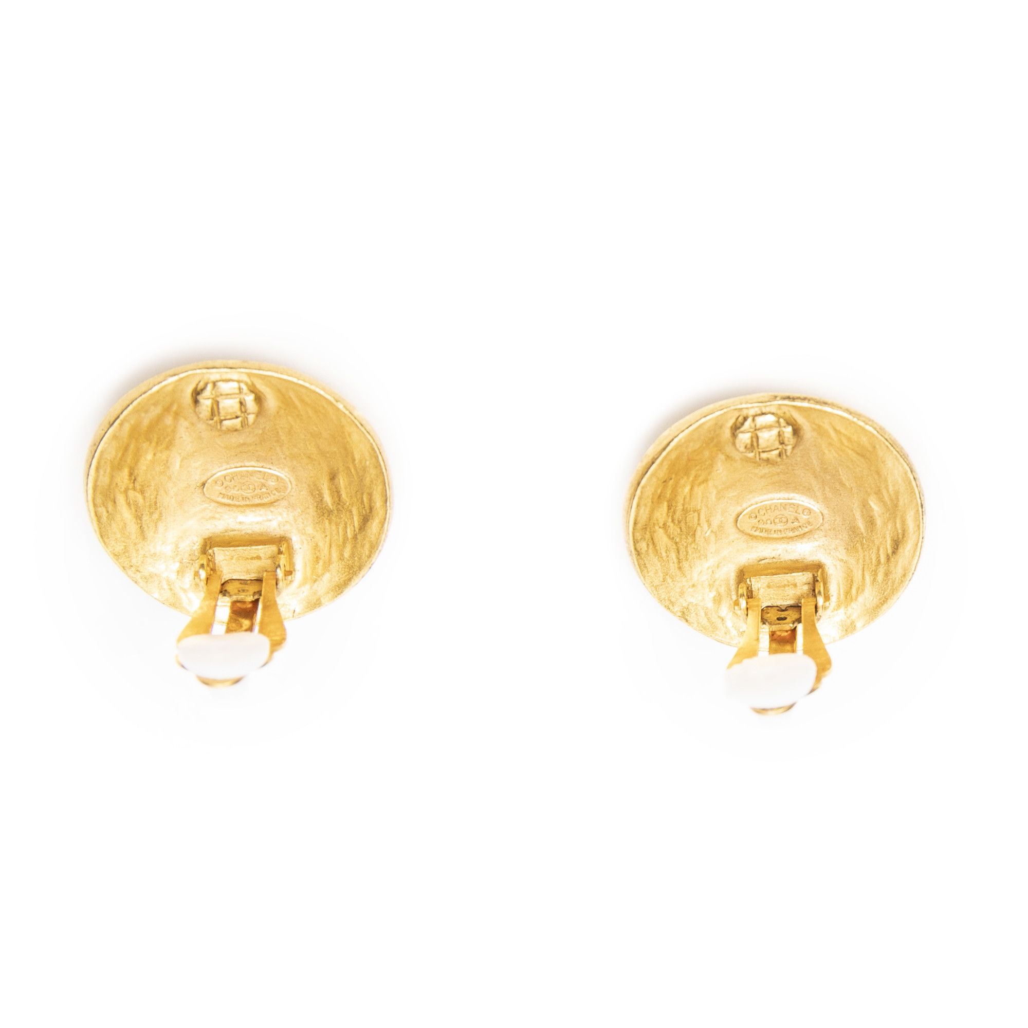 Chanel CC Round Clip On Earrings Size ONE SIZE - 3 Thumbnail