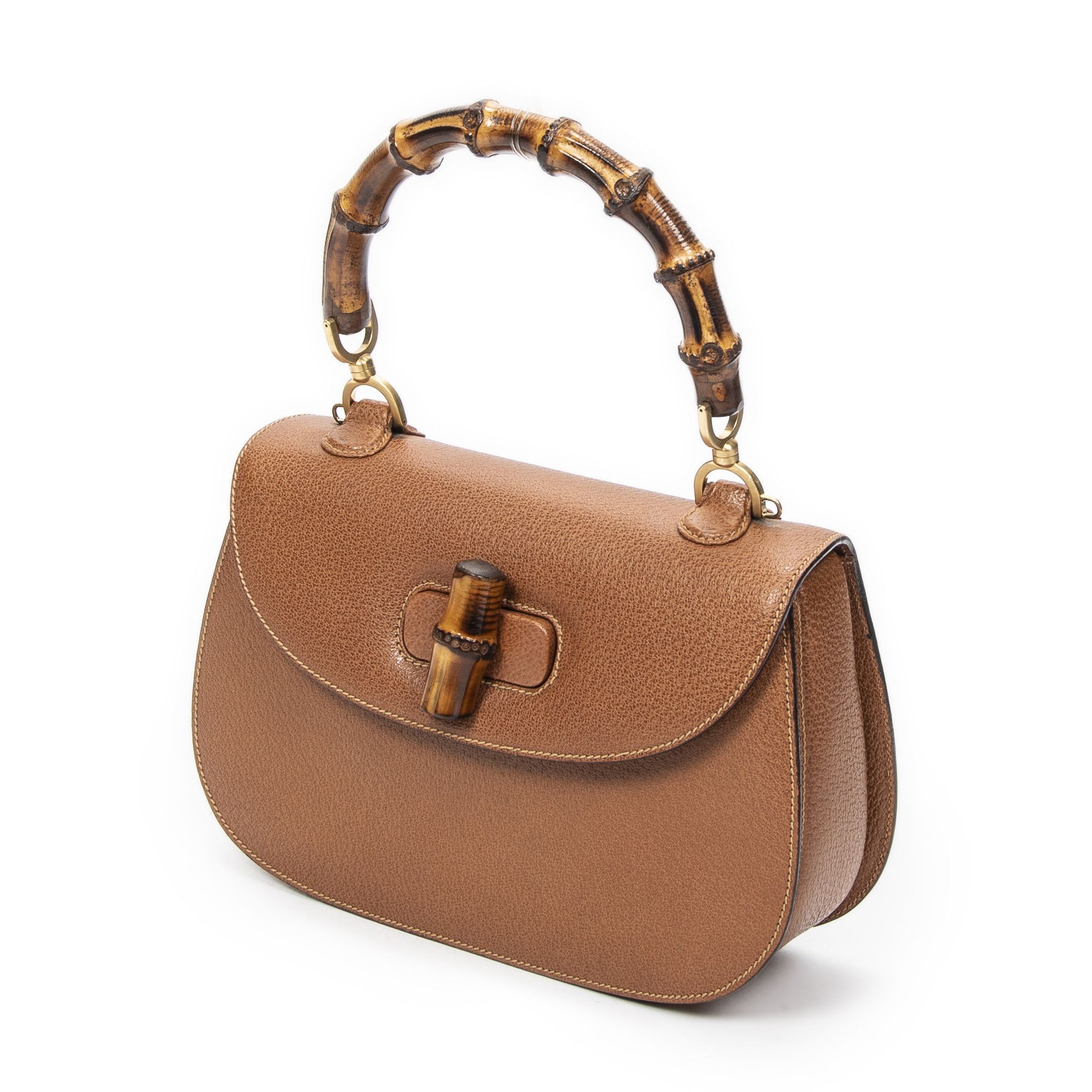 Gucci Medium Bamboo Top Handle Flap Size ONE SIZE - 2 Thumbnail