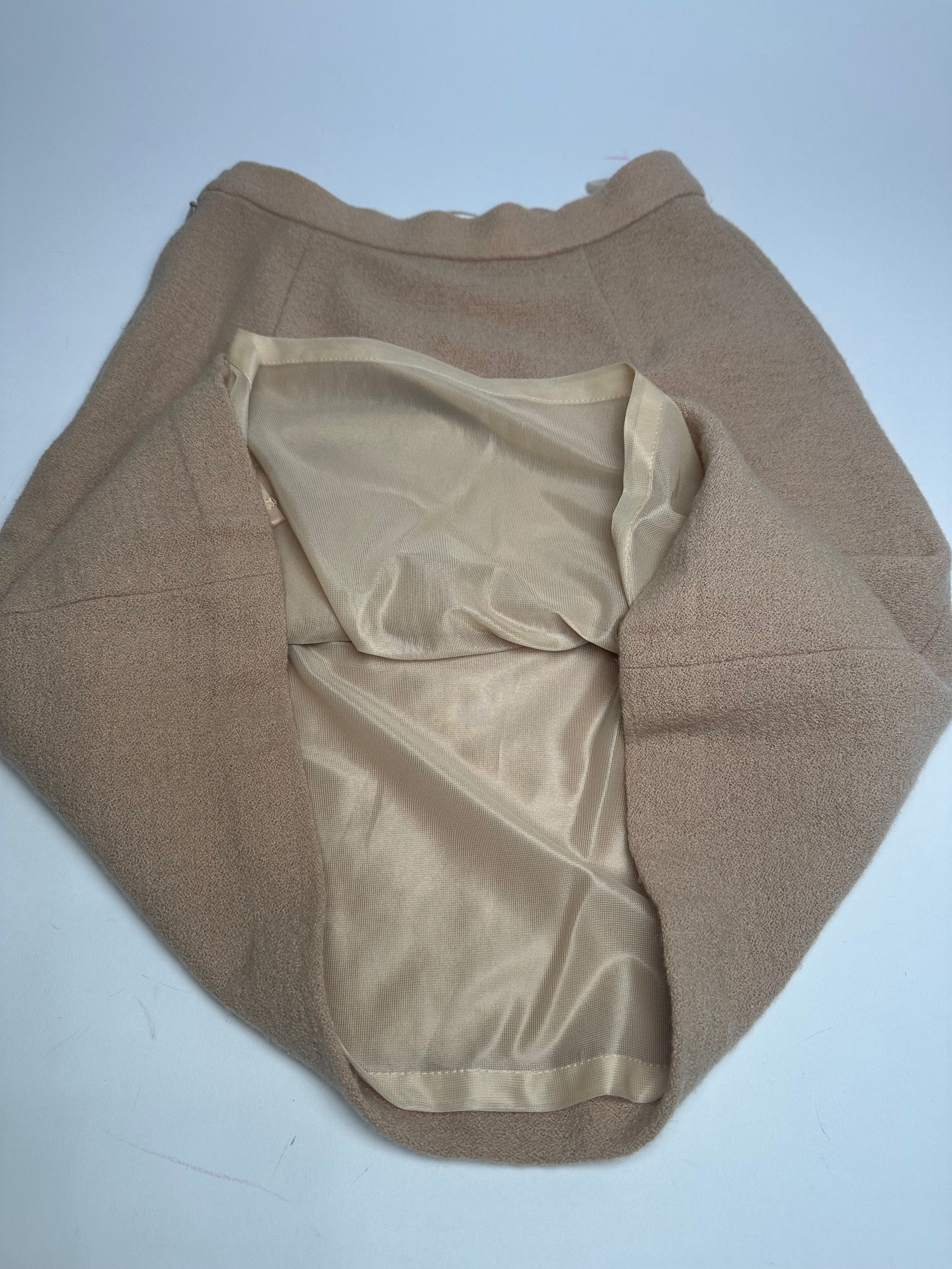 Balenciaga Vintage Wool Twin Set Camel 38/M Size M / US 6-8 / IT 42-44 - 13 Thumbnail