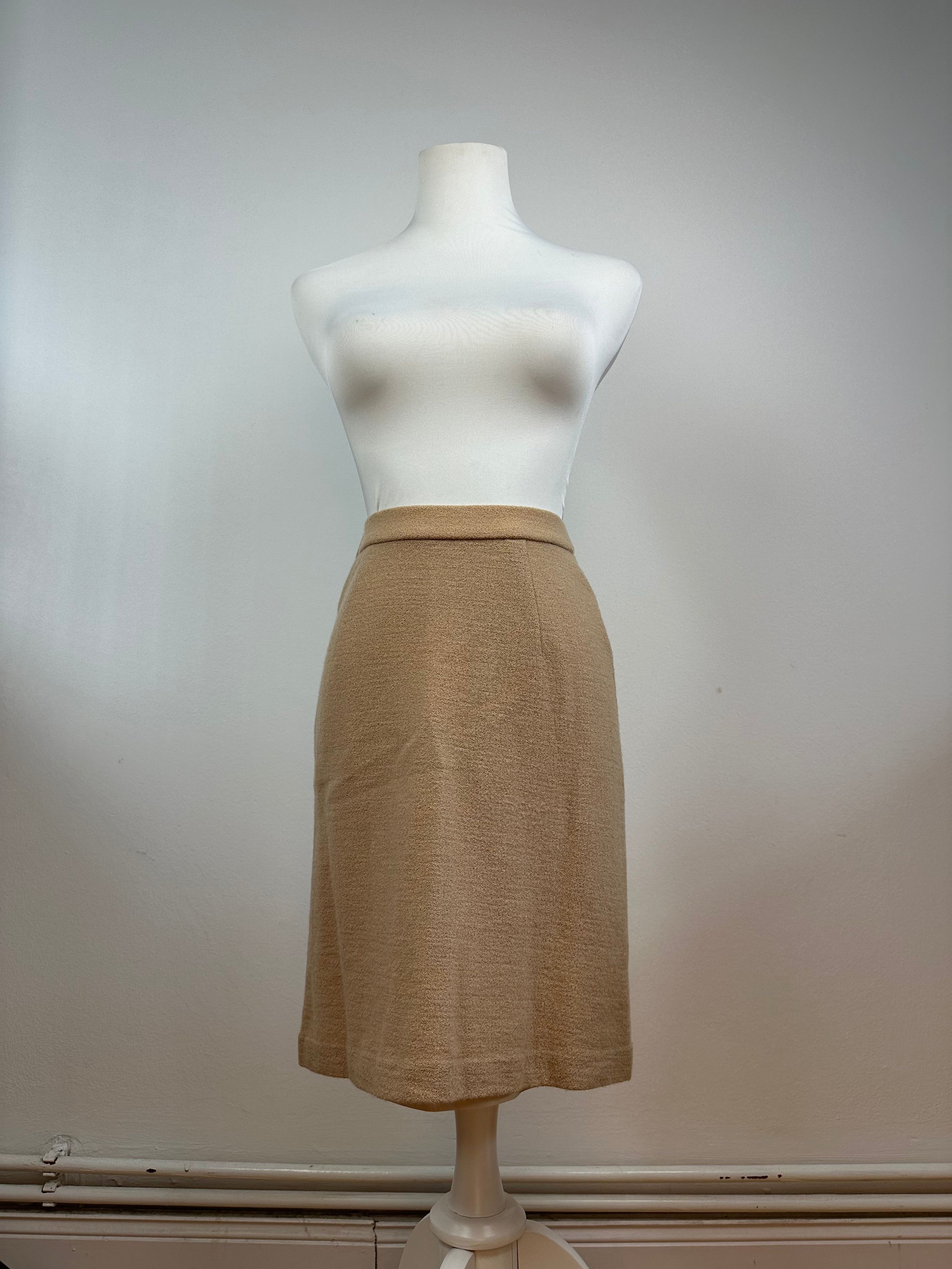 Balenciaga Vintage Wool Twin Set Camel 38/M Size M / US 6-8 / IT 42-44 - 15 Thumbnail