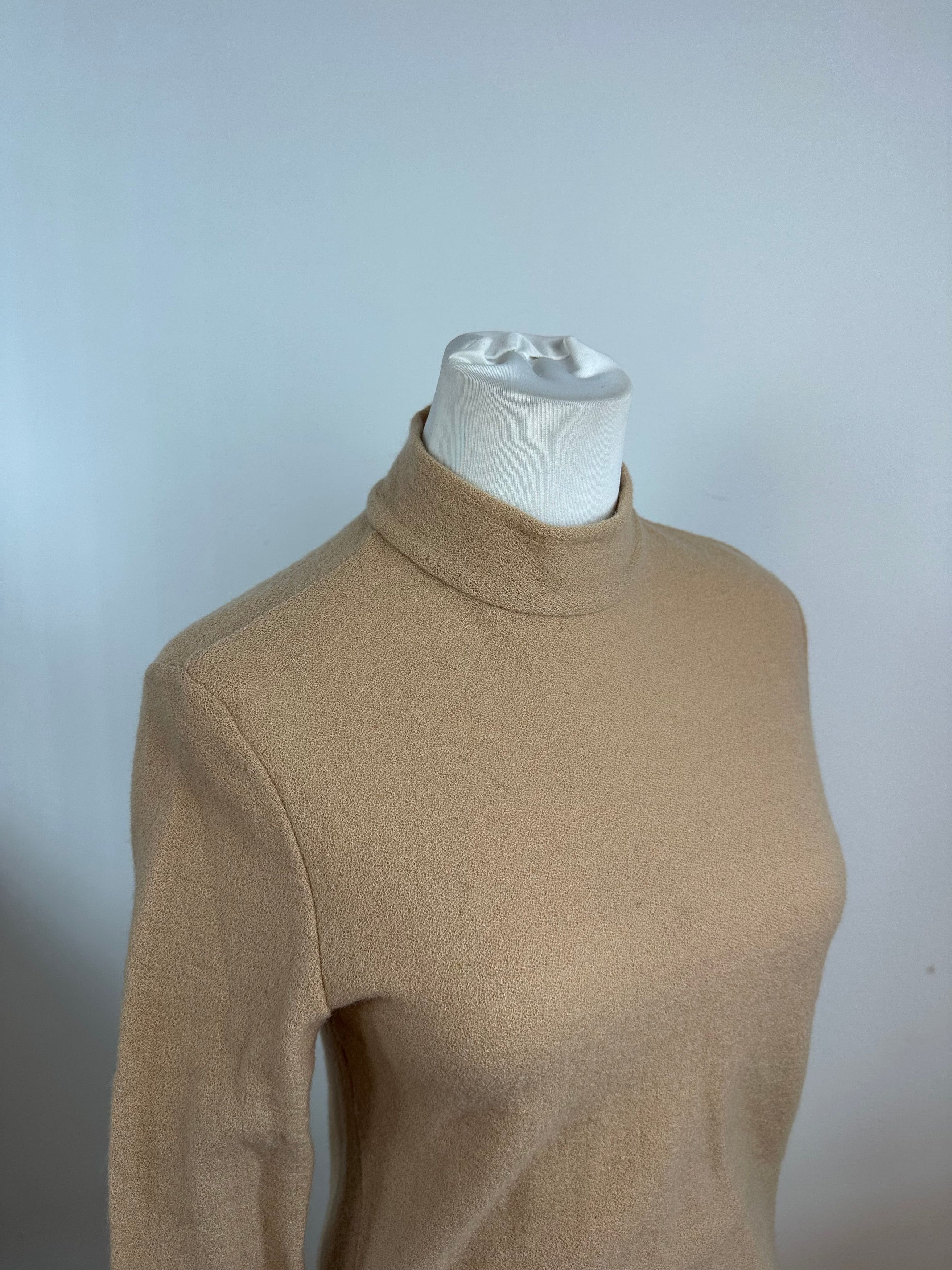 Balenciaga Vintage Wool Twin Set Camel 38/M Size M / US 6-8 / IT 42-44 - 14 Thumbnail