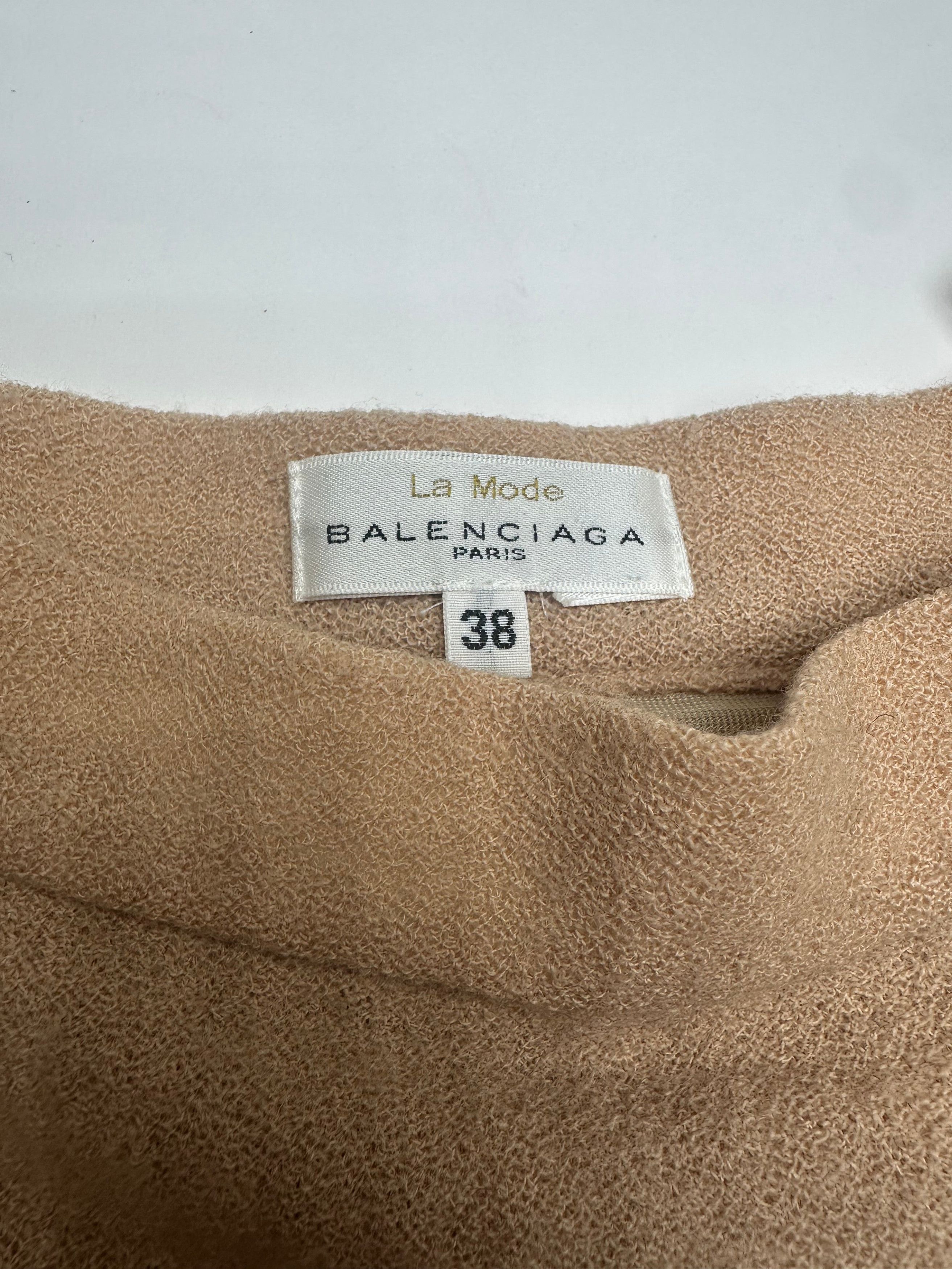 Balenciaga Vintage Wool Twin Set Camel 38/M Size M / US 6-8 / IT 42-44 - 12 Thumbnail