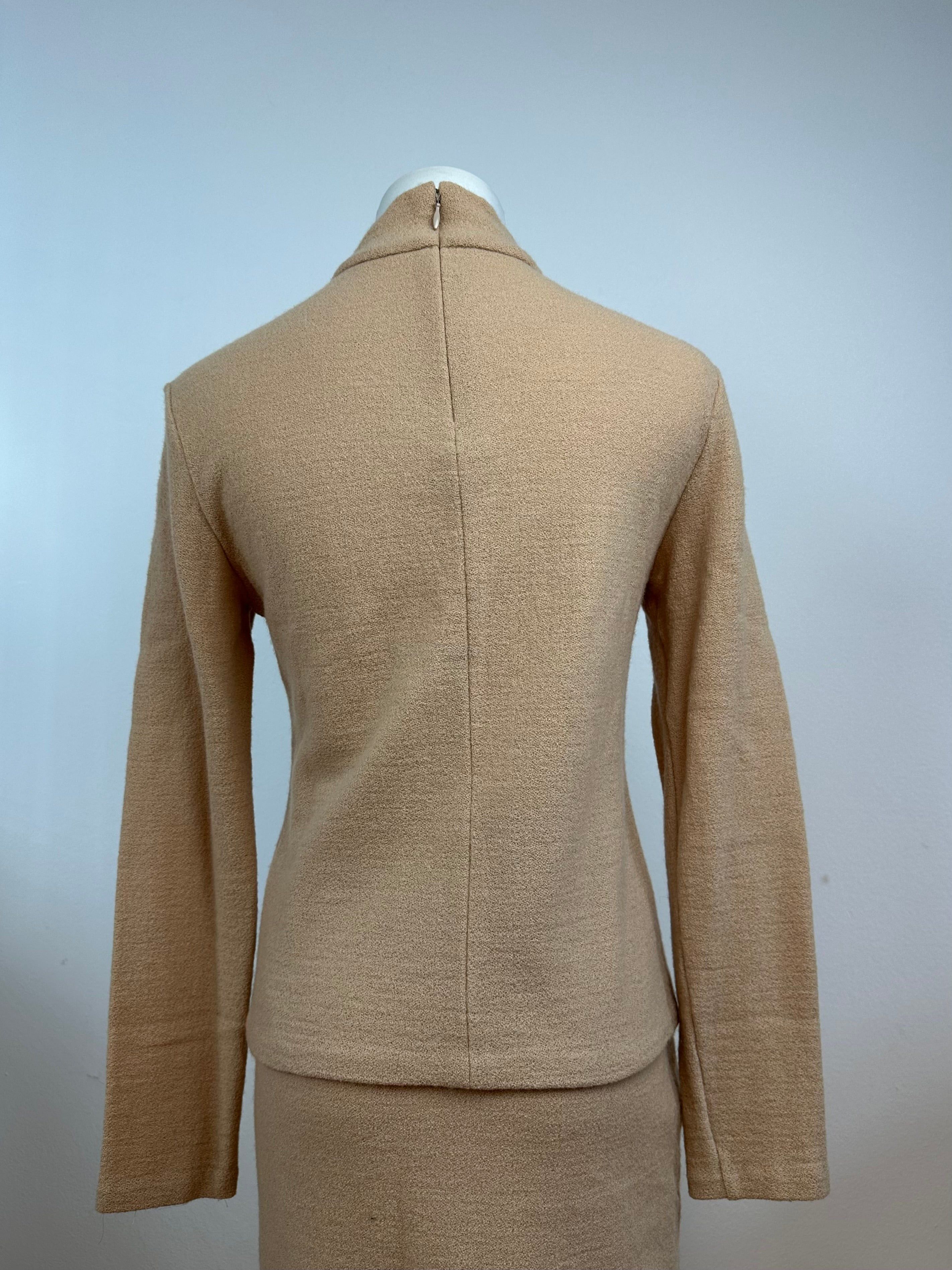 Balenciaga Vintage Wool Twin Set Camel 38/M Size M / US 6-8 / IT 42-44 - 5 Thumbnail