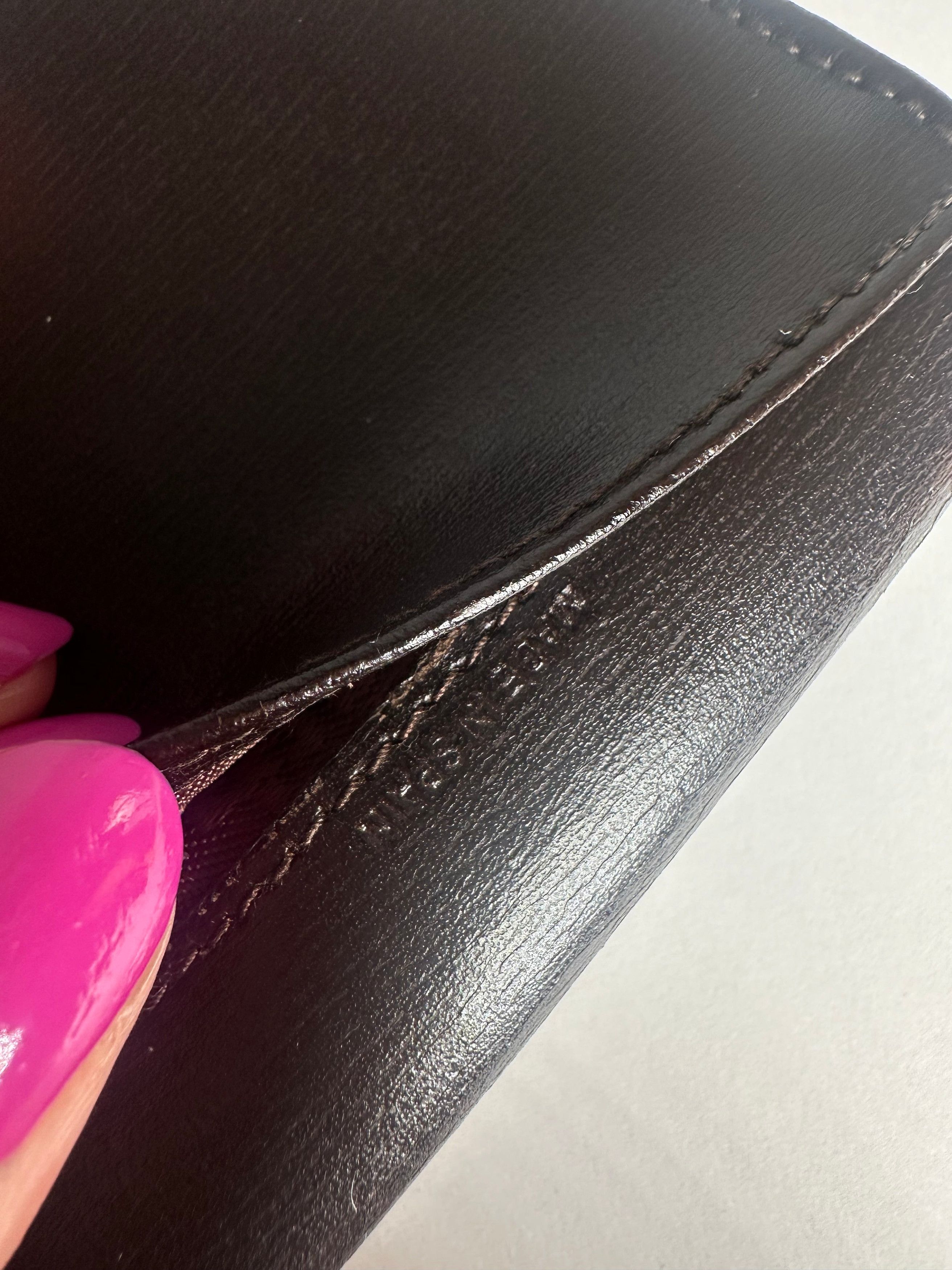 Givenchy Vintage Leather Wallet Black Size ONE SIZE - 6 Thumbnail