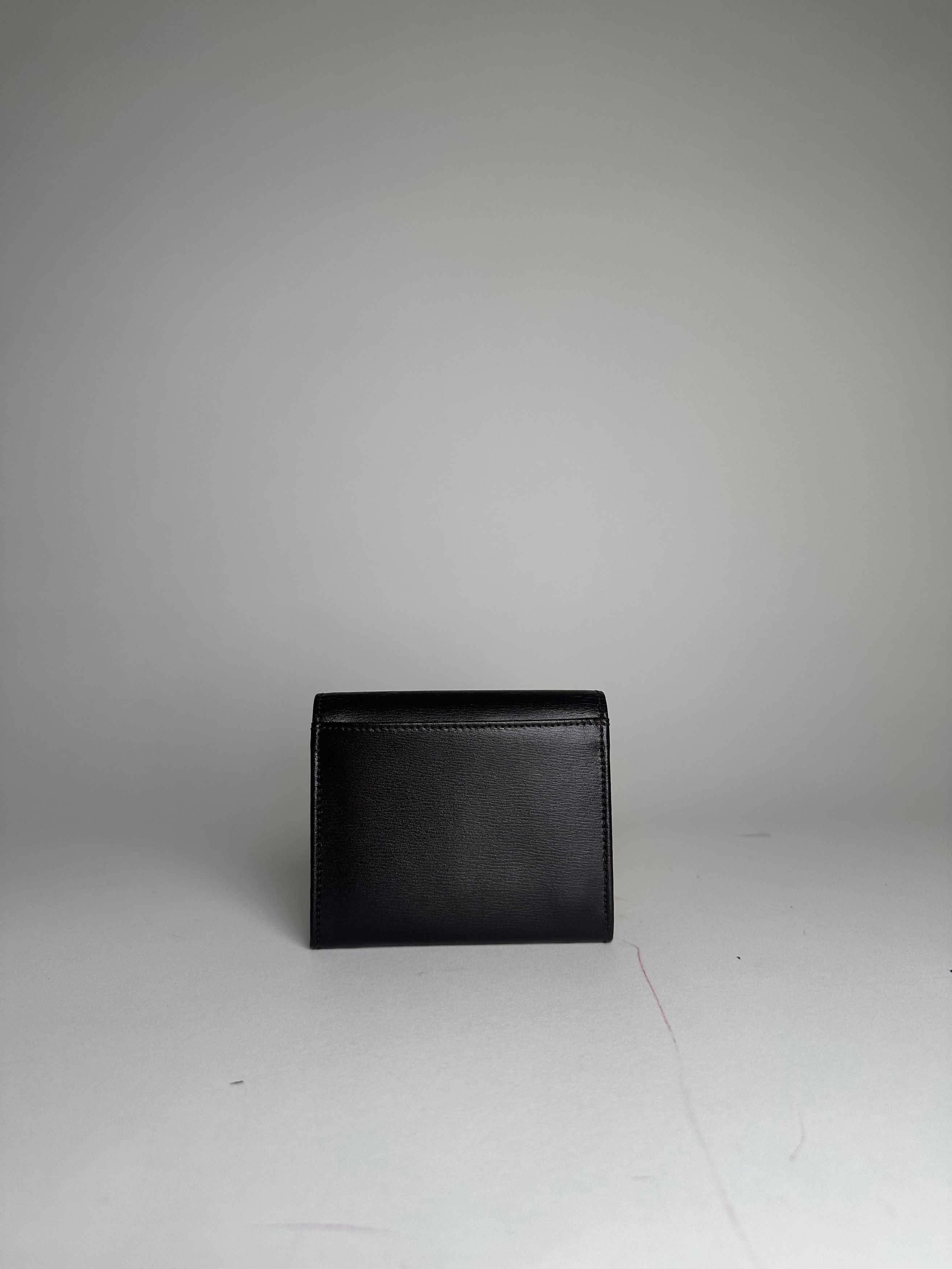 Givenchy Vintage Leather Wallet Black Size ONE SIZE - 2 Thumbnail