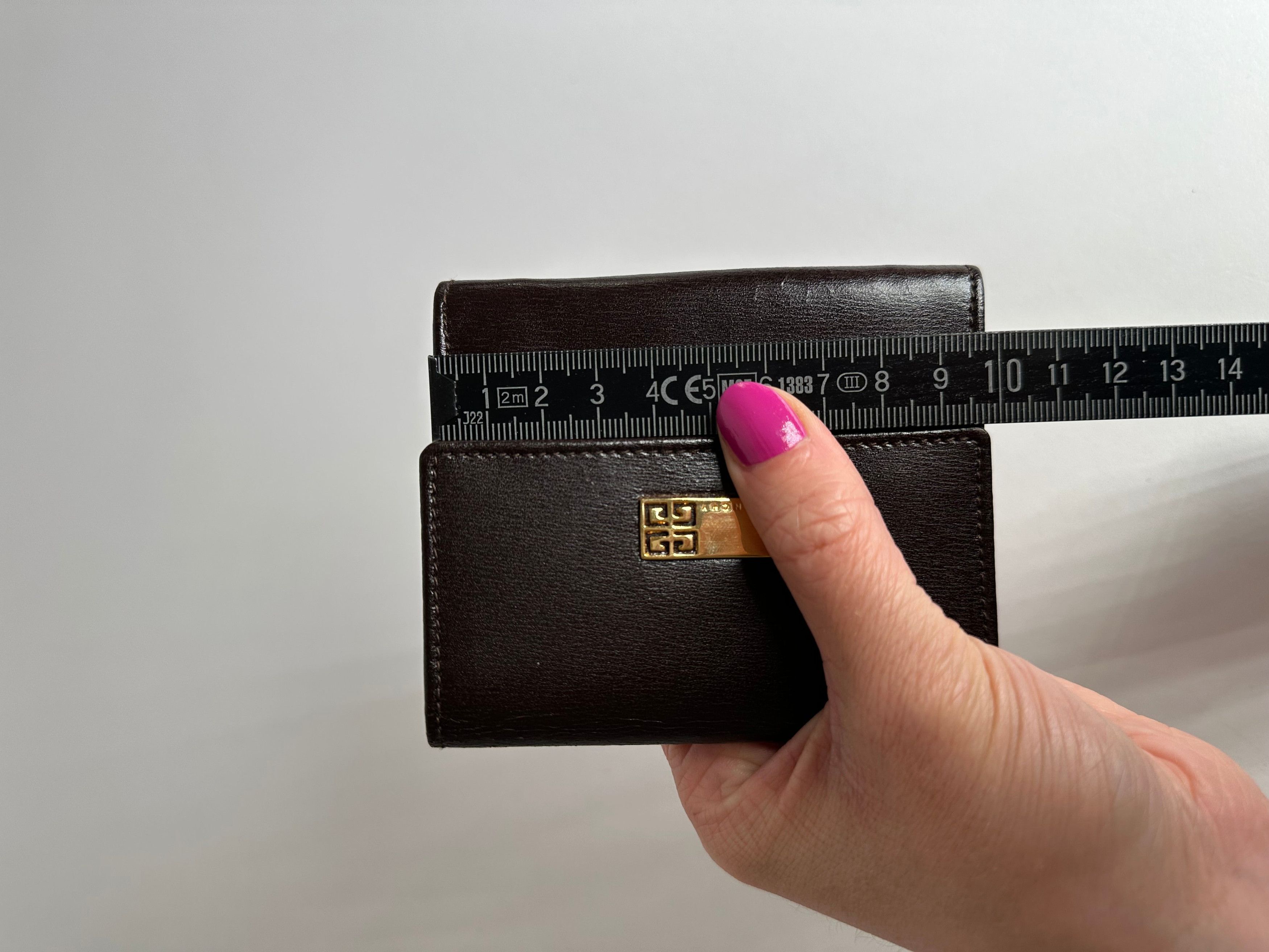 Givenchy Vintage Leather Wallet Black Size ONE SIZE - 8 Thumbnail