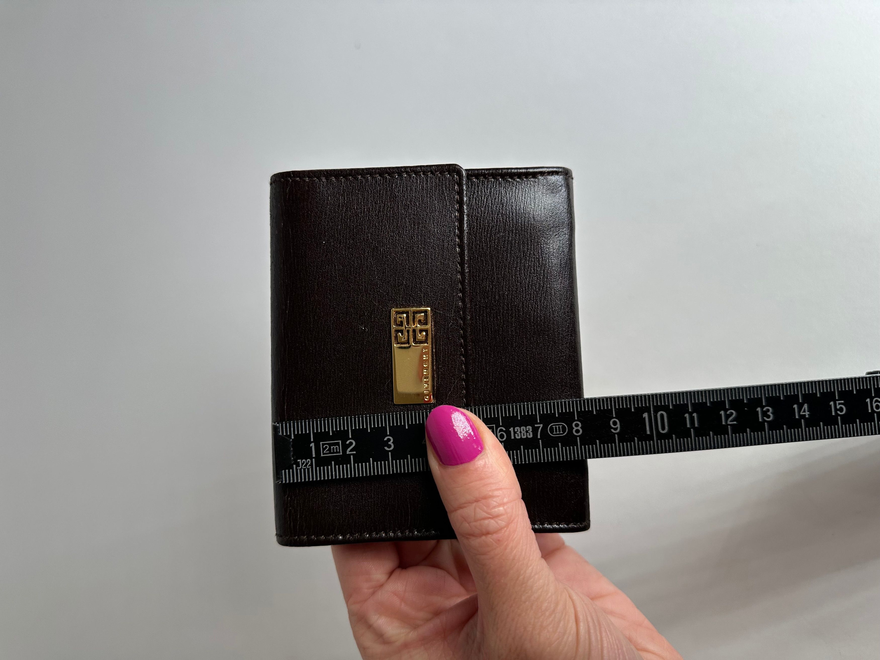 Givenchy Vintage Leather Wallet Black Size ONE SIZE - 7 Thumbnail