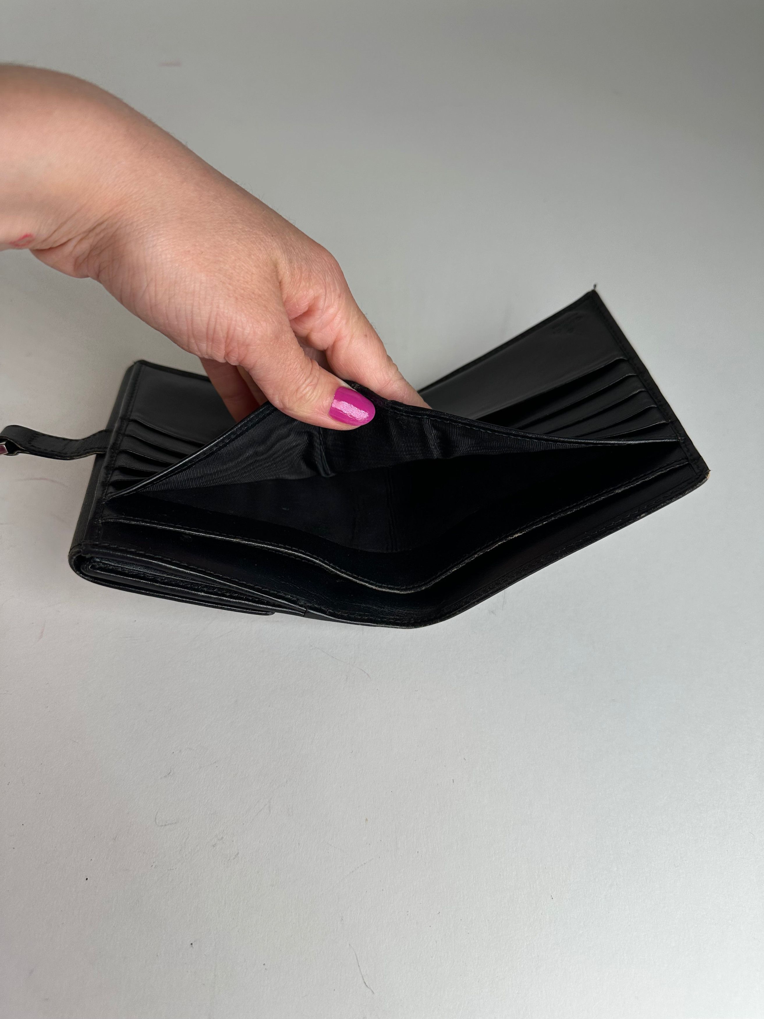 Gucci Vintage Leather Jackie Wallet Black Size ONE SIZE - 5 Thumbnail