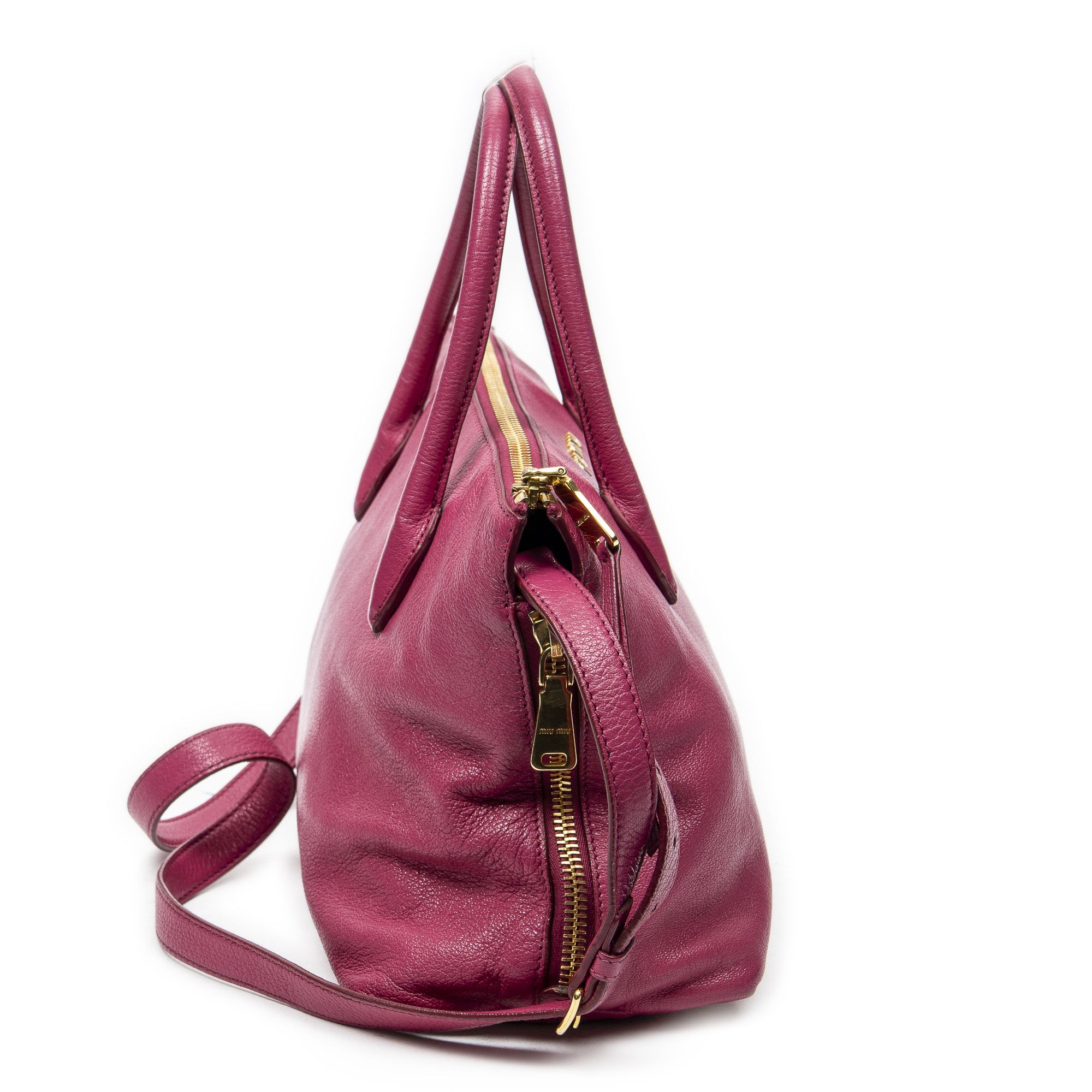 Miu Miu Convertible Side Zip Tote Size ONE SIZE - 4 Thumbnail