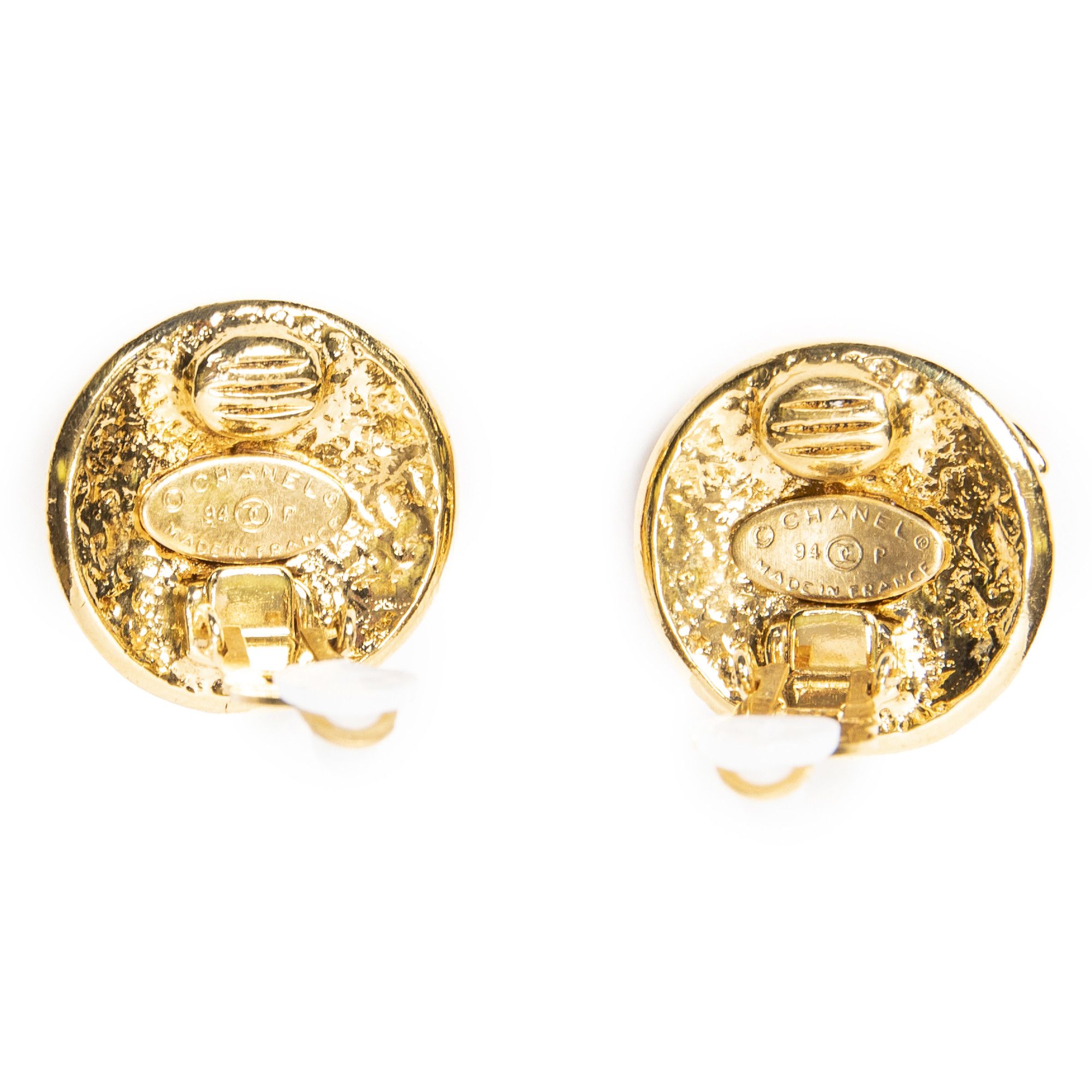 Chanel CC Round Clip On Earrings Size ONE SIZE - 3 Thumbnail