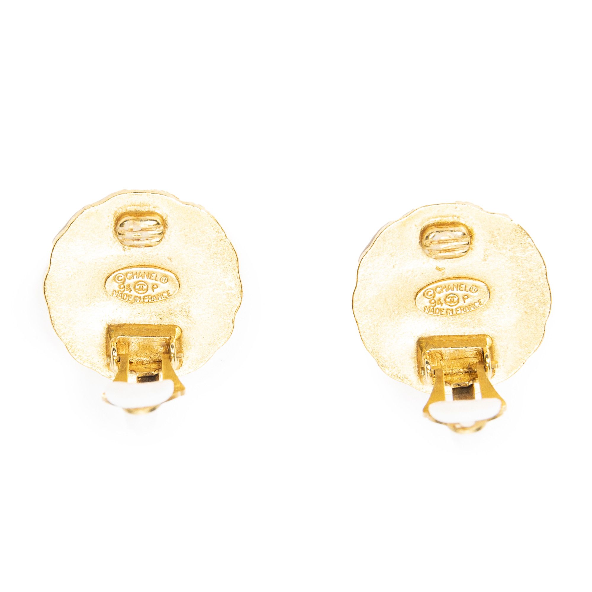 Chanel CC Round Clip On Earrings Size ONE SIZE - 3 Thumbnail