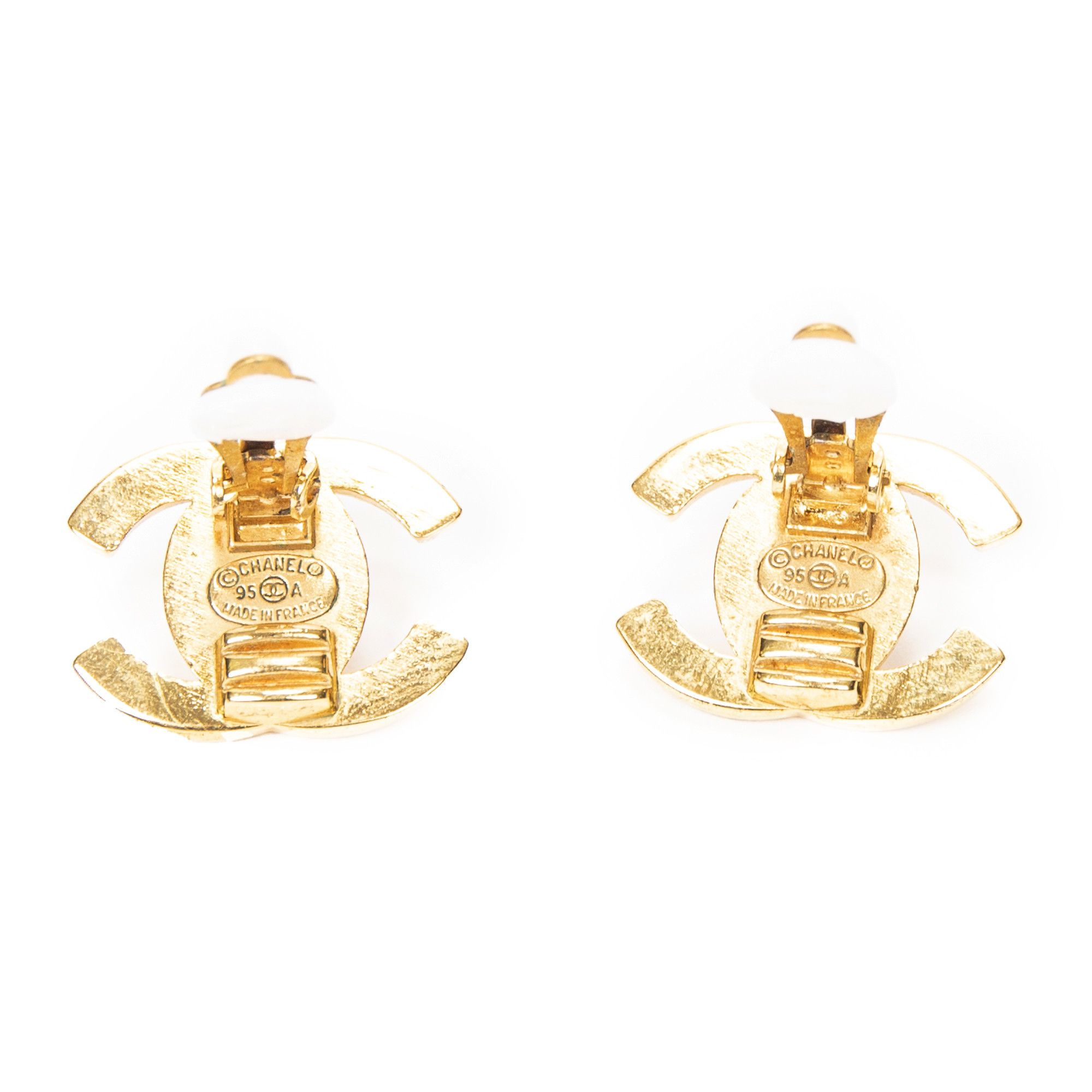 Chanel CC Turnlock Clip On Earrings Size ONE SIZE - 3 Thumbnail