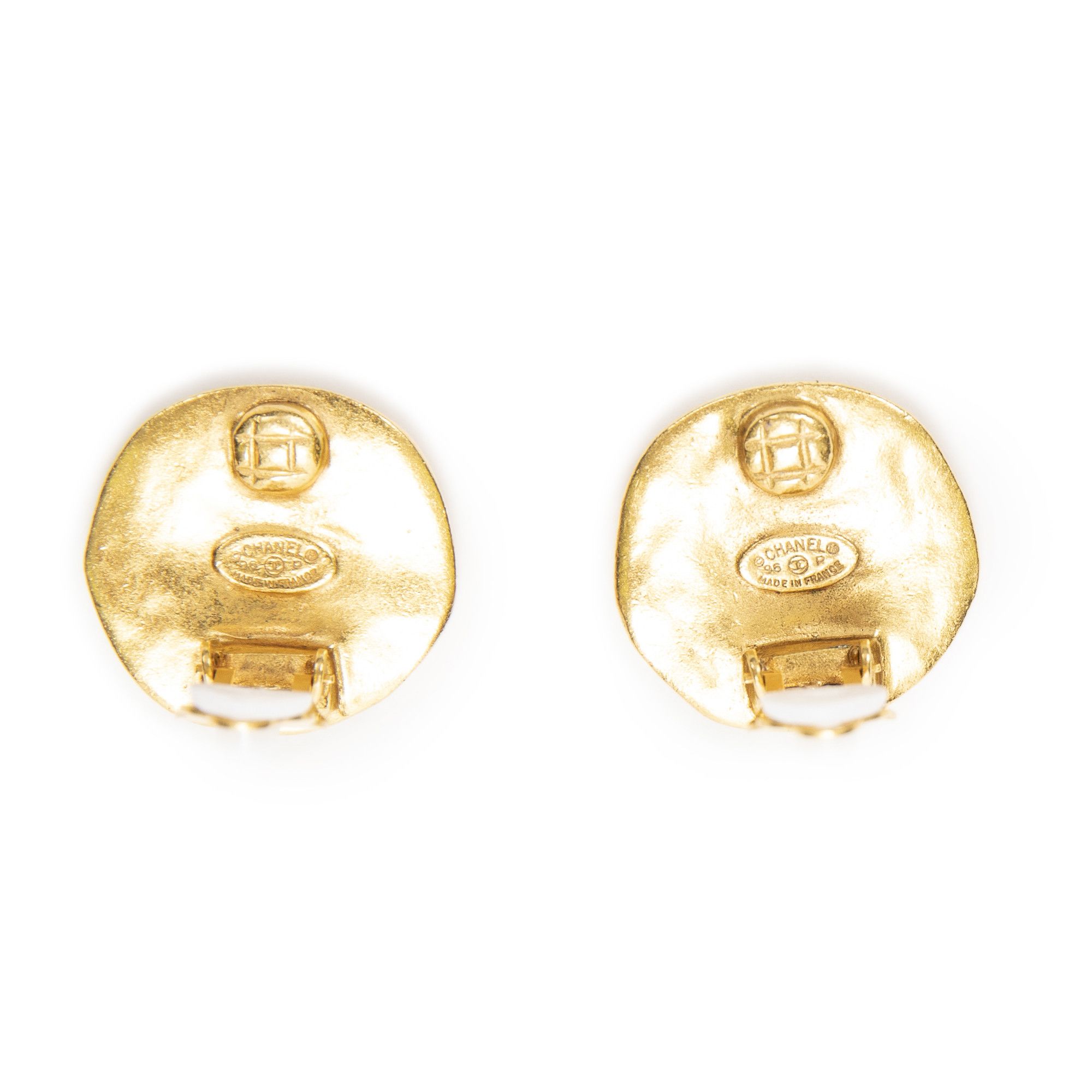 Chanel CC Round Clip On Earrings Size ONE SIZE - 3 Thumbnail