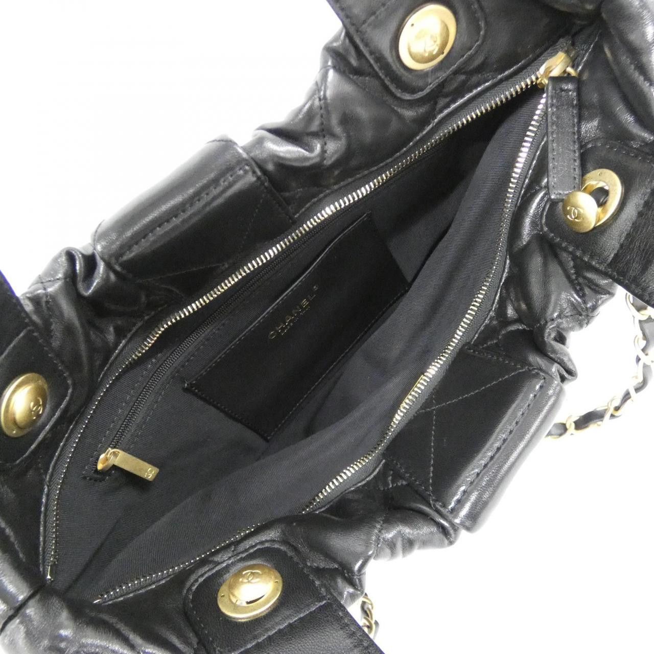 Chanel Chanel Chanel Lambskin Shoulder Bag Leather Tote Bag AS5851 DUTY FREE for USA Size ONE SIZE - 9 Thumbnail