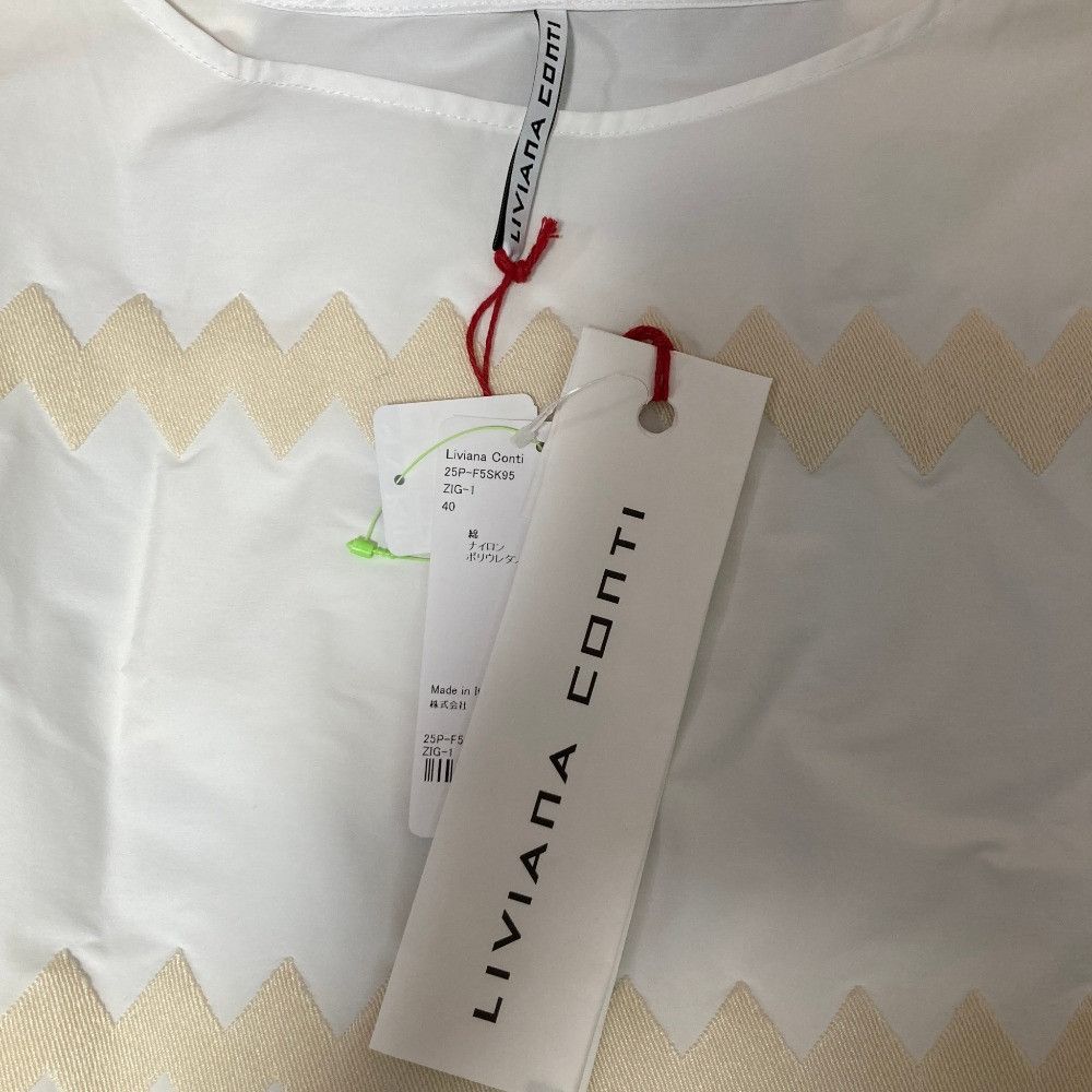 Other Other LIVIANA CONTI Cotton Dress Textile Dresses 25P-F5SK95 DUTY FREE for USA Size ONE SIZE - 4 Thumbnail