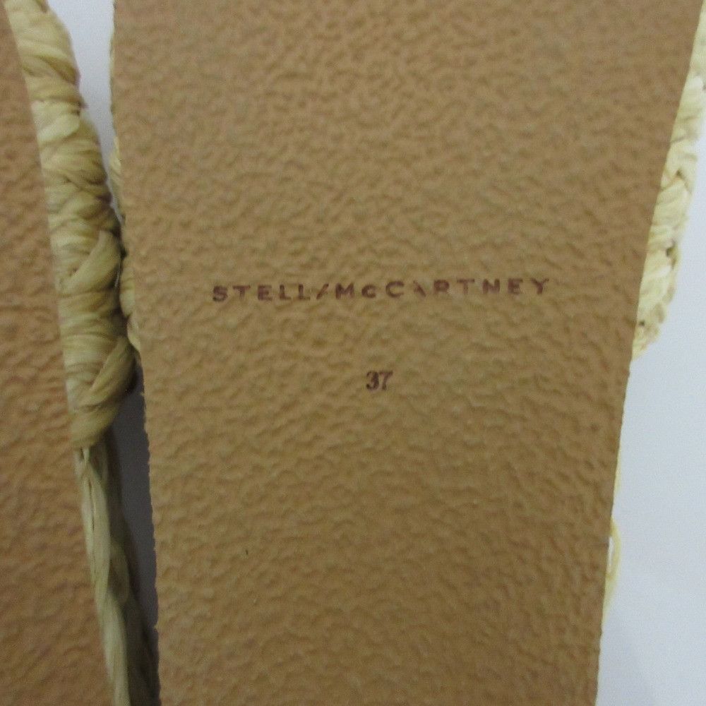 Stella McCartney Stella Mccartney Stella McCartney raffia slide sandals Plant-based Shoes DUTY FREE for USA Size ONE SIZE - 8 Thumbnail