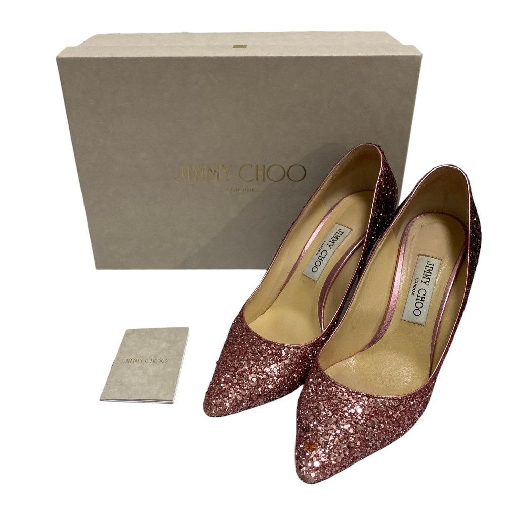 Jimmy Choo Jimmy Choo Jimmy Choo ROMY 85 Glitter Pumps Plastic / Synthetic Shoes ROMY 85 DUTY FREE for USA Size ONE SIZE - 11 Thumbnail