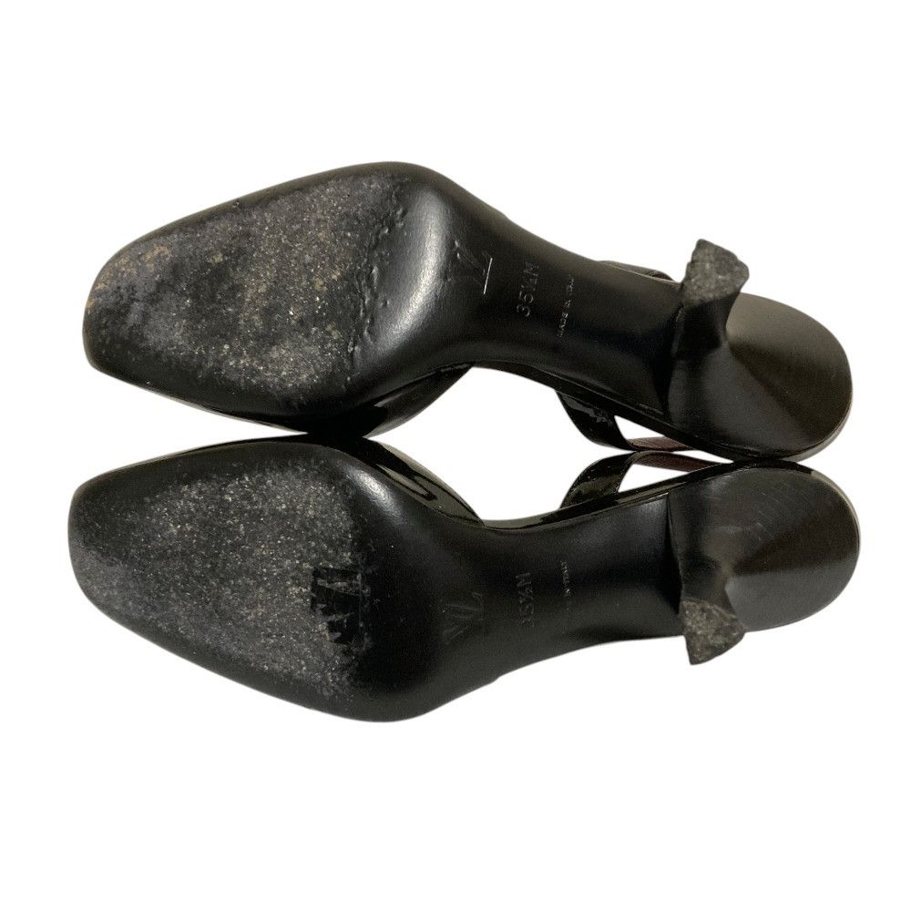 Louis Vuitton Louis Vuitton Louis Vuitton Patent Leather Slingback Pumps Leather Shoes DUTY FREE for USA Size ONE SIZE - 6 Thumbnail