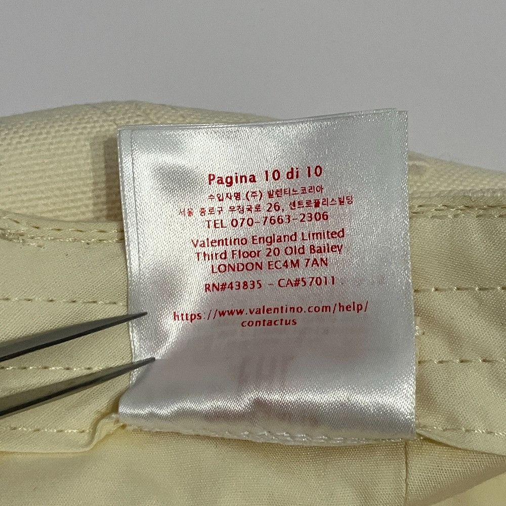 Valentino Valentino Valentino CHEZ VALENTINO Cotton Baseball Cap Textile Hats DUTY FREE for USA Size ONE SIZE - 14 Thumbnail