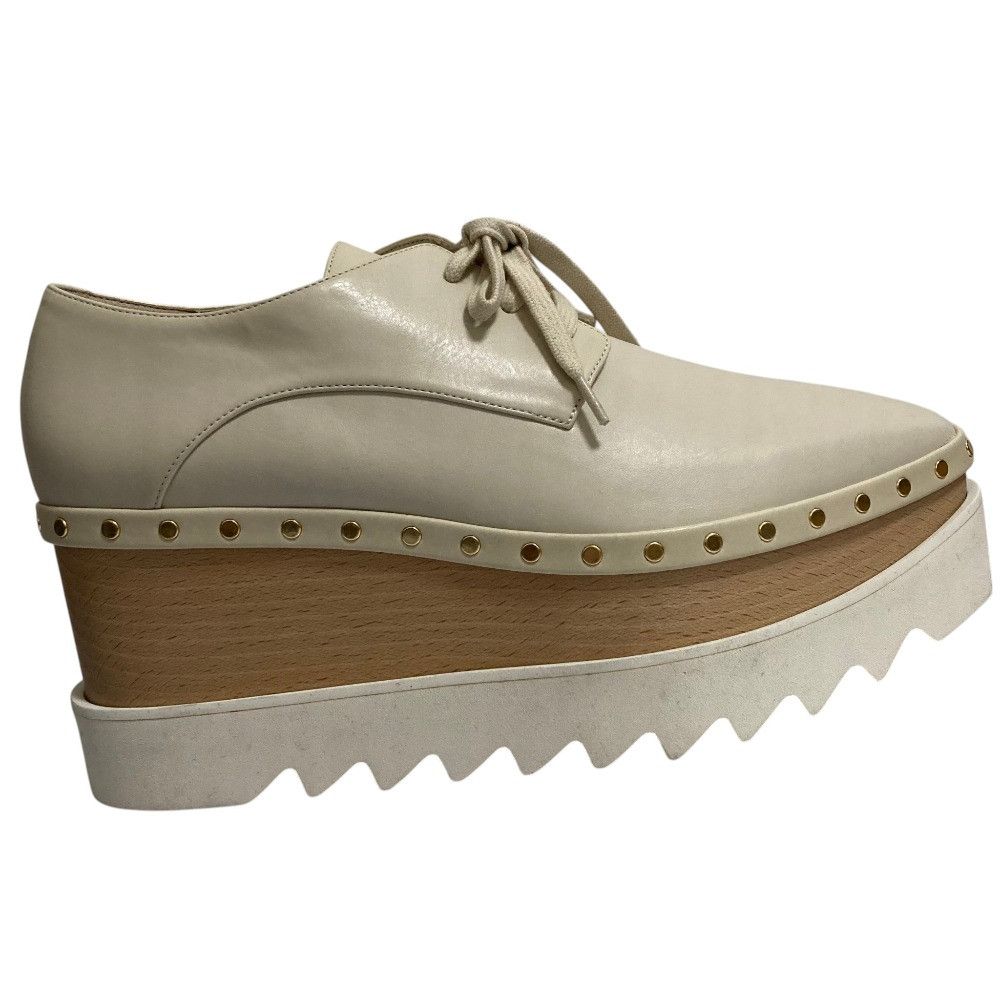 Stella McCartney Stella Mccartney Stella McCartney Elyse Platform Shoes Plastic / Synthetic Shoes 800316 DUTY FREE for USA Size ONE SIZE - 4 Thumbnail