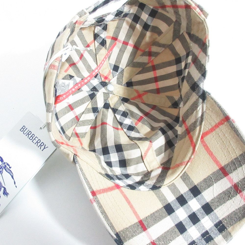 Burberry Burberry Burberry Archive Check Cap Textile Hats ITFACPRO15CHI DUTY FREE for USA Size ONE SIZE - 5 Thumbnail