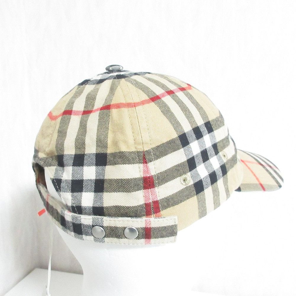 Burberry Burberry Burberry Archive Check Cap Textile Hats ITFACPRO15CHI DUTY FREE for USA Size ONE SIZE - 4 Thumbnail