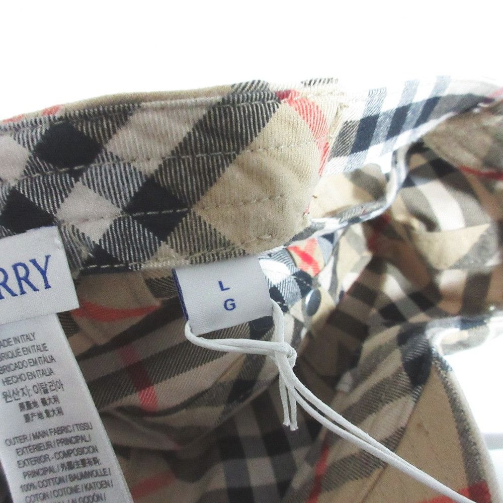 Burberry Burberry Burberry Archive Check Cap Textile Hats ITFACPRO15CHI DUTY FREE for USA Size ONE SIZE - 7 Thumbnail