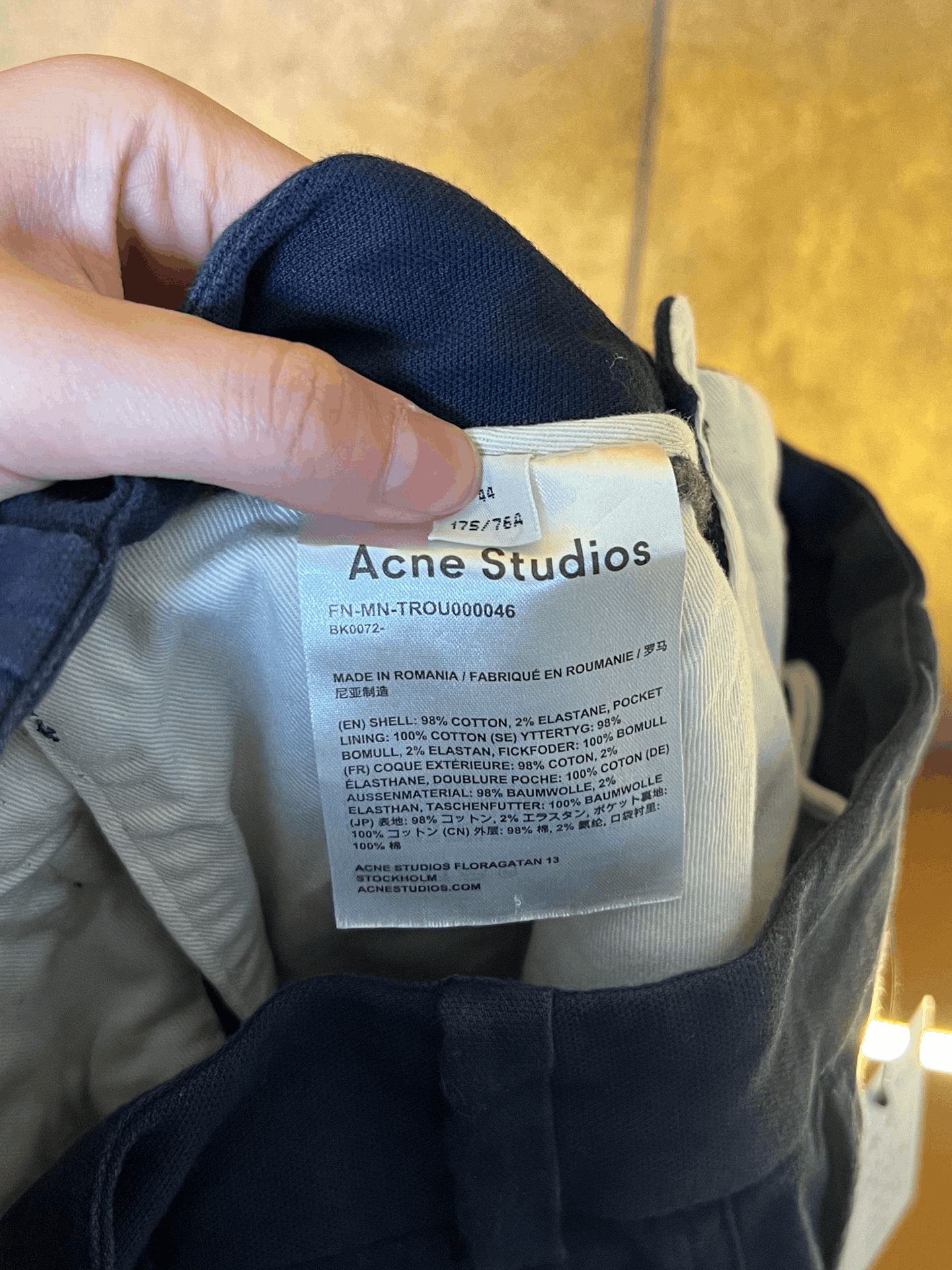 Acne Studios Acne Studios Casual Casual Pants 32 Men Size US 32 / EU 48 - 3 Thumbnail