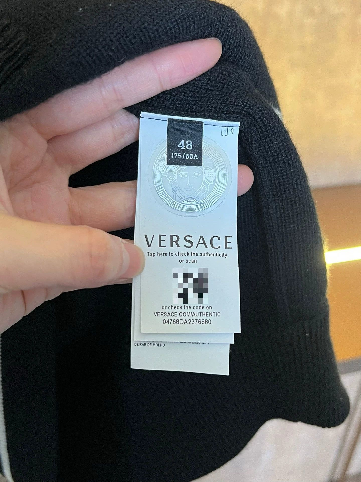 Versace Versace Knit Light Jacket m Men Size US M / EU 48-50 / 2 - 3 Thumbnail