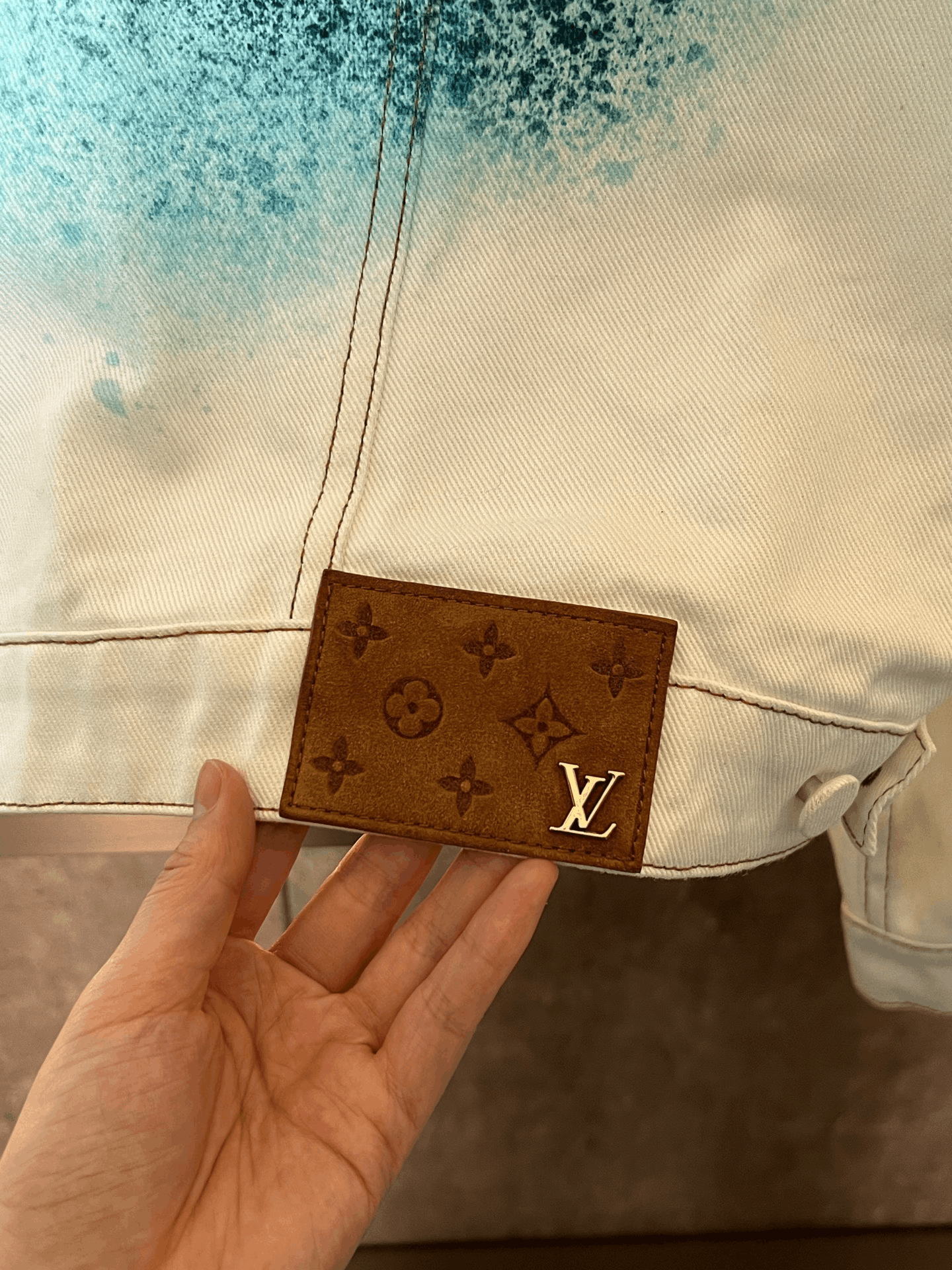 Louis Vuitton Louis Vuitton Denim Light Jacket l Men Size US L / EU 52-54 / 3 - 4 Thumbnail