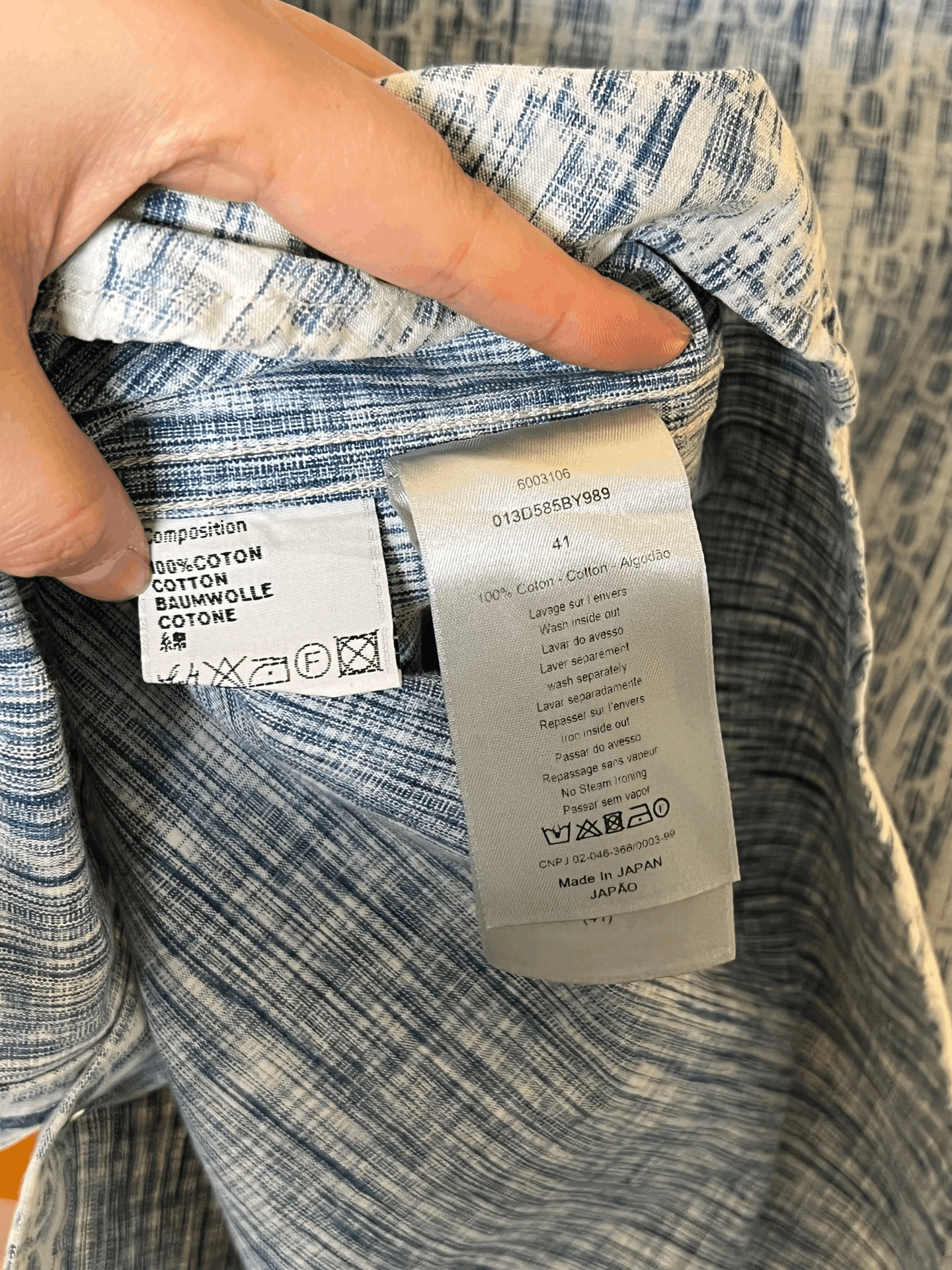 Dior Dior Shirt s Men Size US S / EU 44-46 / 1 - 4 Thumbnail