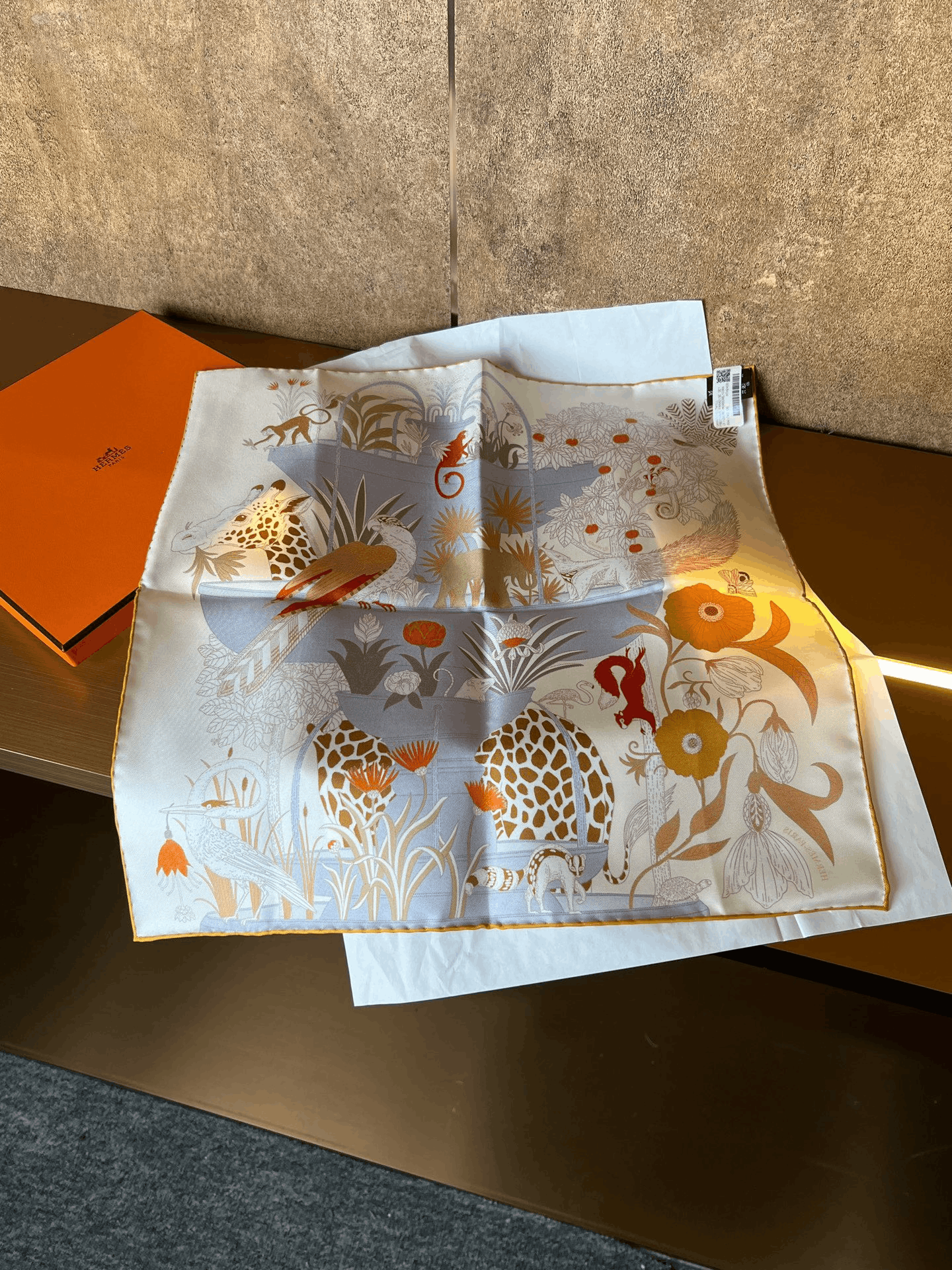Hermes Hermes Scarf one size Men Size ONE SIZE - 3 Thumbnail