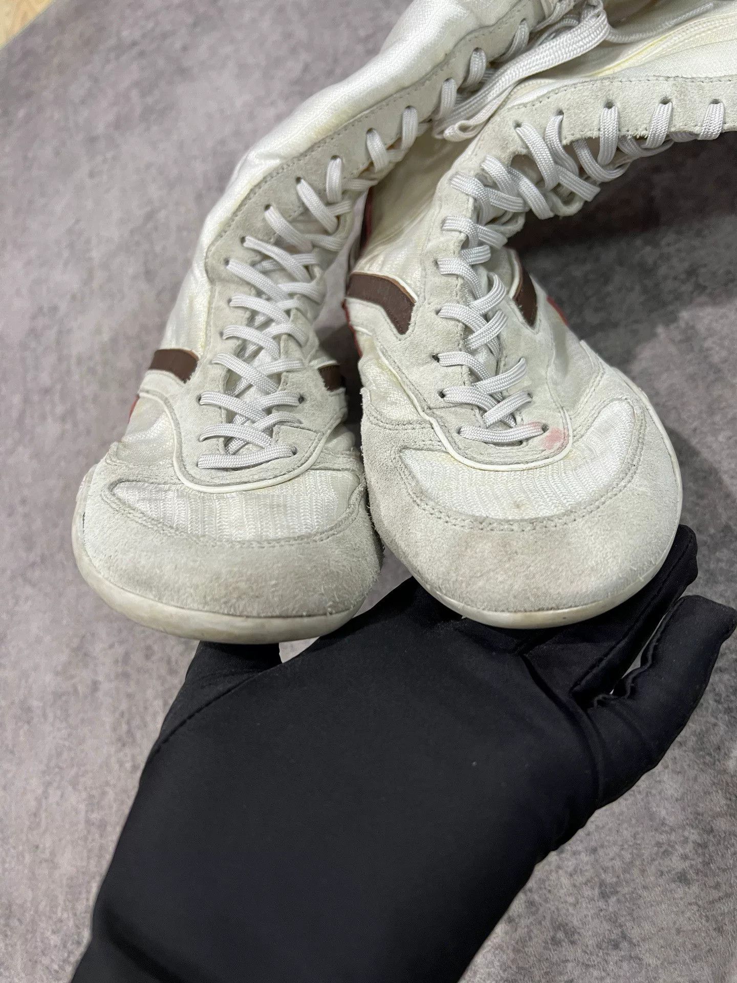 Miu Miu Miu Miu Distressed Boots us_6-5 Women Size US 6.5 / IT 36.5 - 4 Thumbnail
