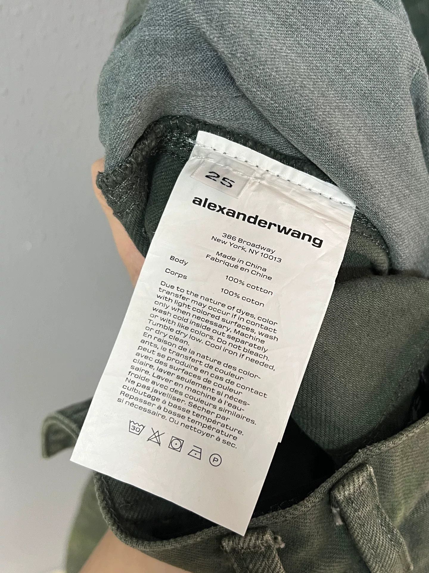 Alexander Wang Alexander Wang Cargo Green Casual Pants 32 Men Size US 32 / EU 48 - 4 Thumbnail