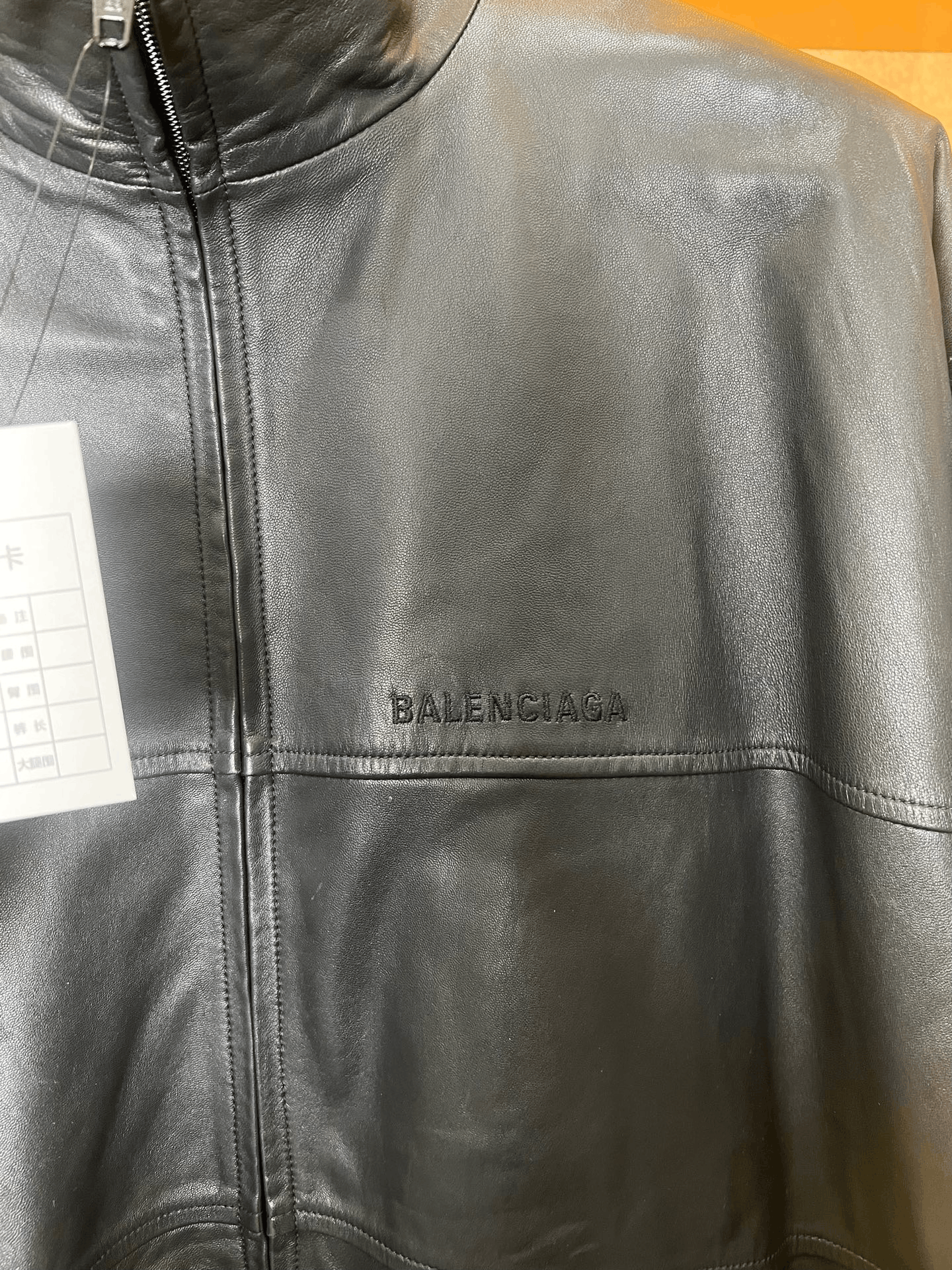 Balenciaga Balenciaga Cotton Leather Jacket m Men Size US M / EU 48-50 / 2 - 3 Thumbnail