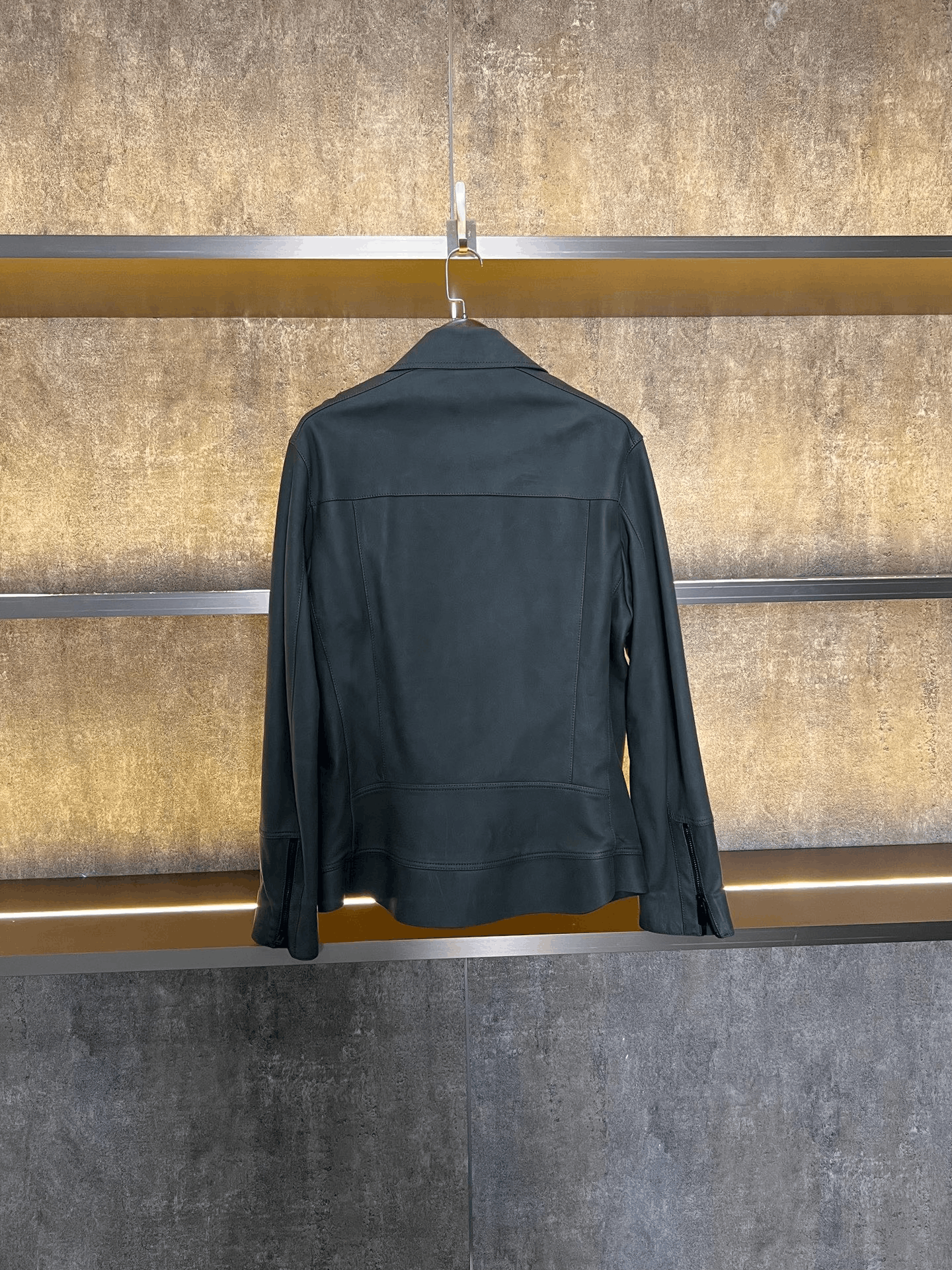 Balenciaga Balenciaga Leather Light Jacket m Men Size US M / EU 48-50 / 2 - 2 Thumbnail