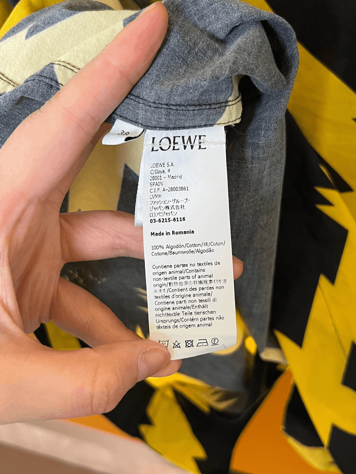 Loewe Loewe Shirt s Men Size US S / EU 44-46 / 1 - 3 Thumbnail