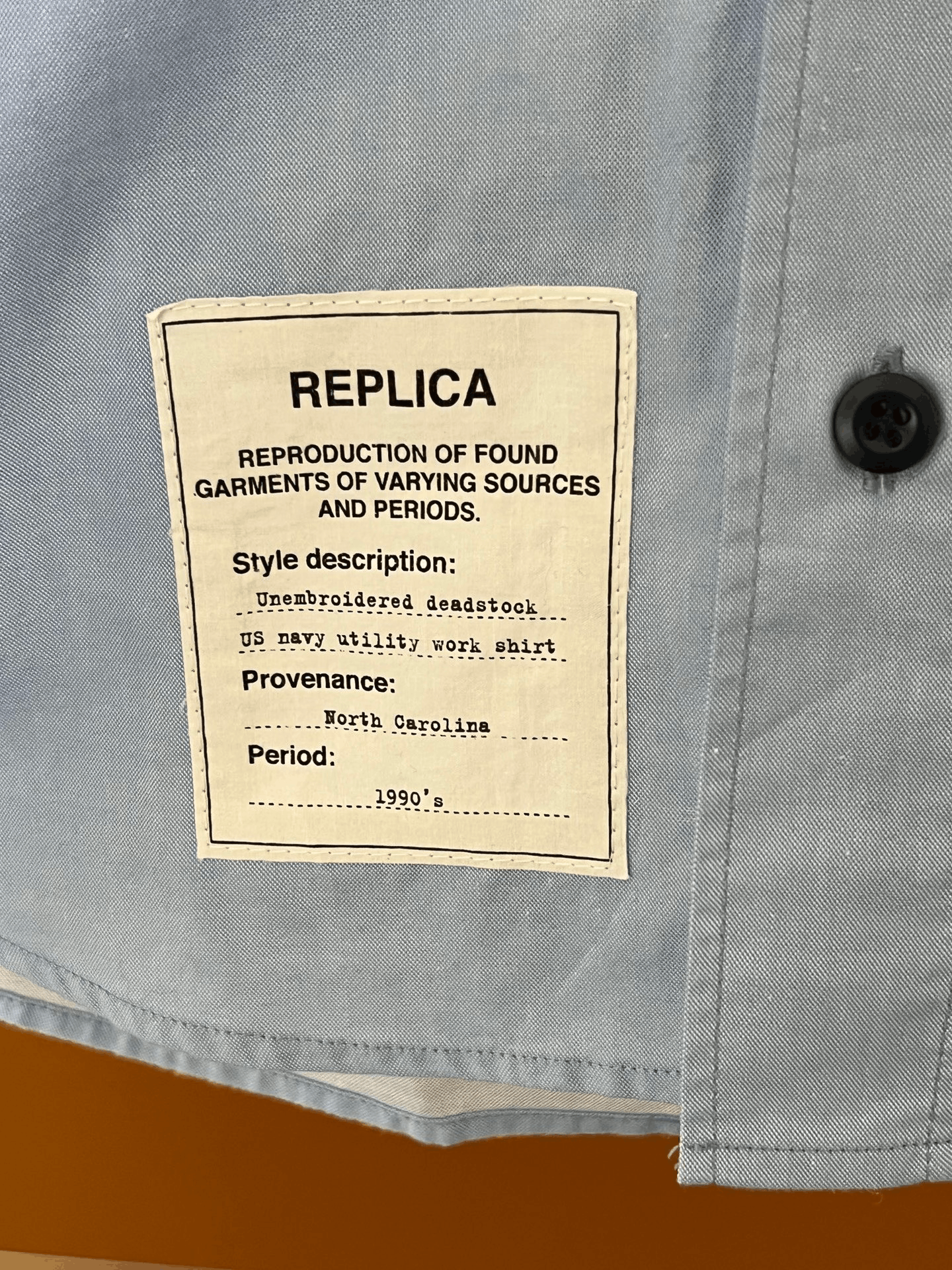 Maison Margiela Maison Margiela Shirt m Men Size US M / EU 48-50 / 2 - 3 Thumbnail