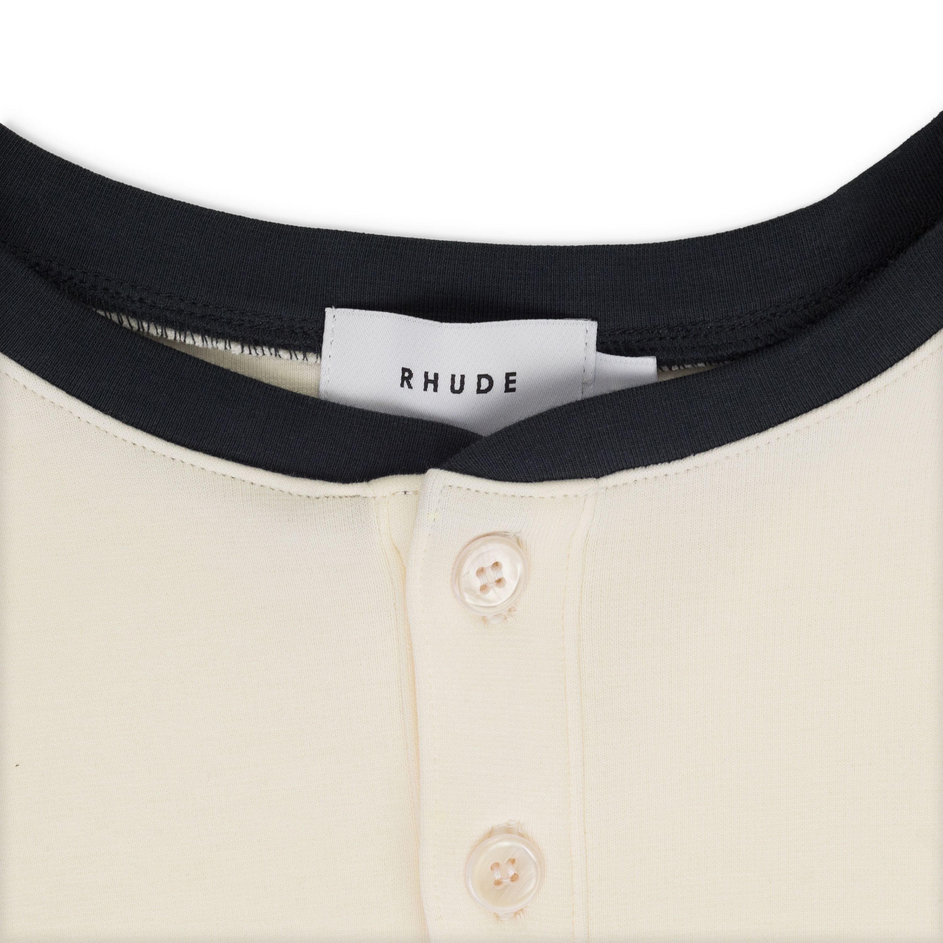 Rhude Panel Henley T-Shirt SIZE XS Size US XS / EU 42 / 0 - 3 Thumbnail