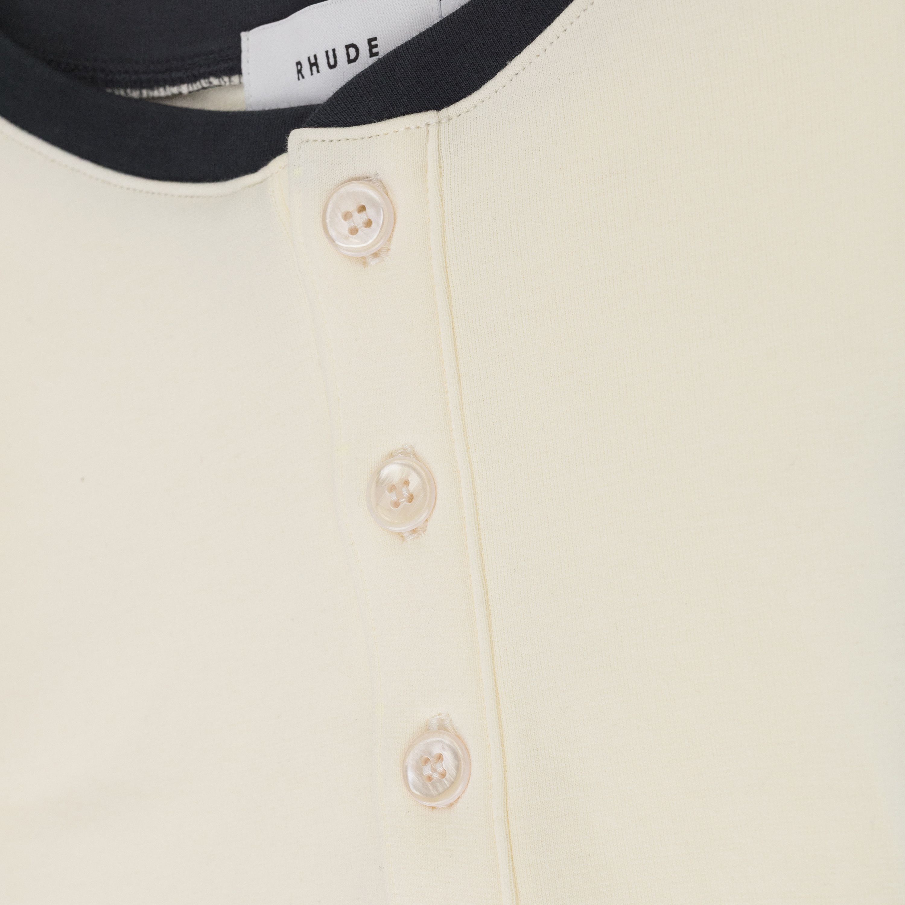 Rhude Panel Henley T-Shirt SIZE XS Size US XS / EU 42 / 0 - 6 Thumbnail