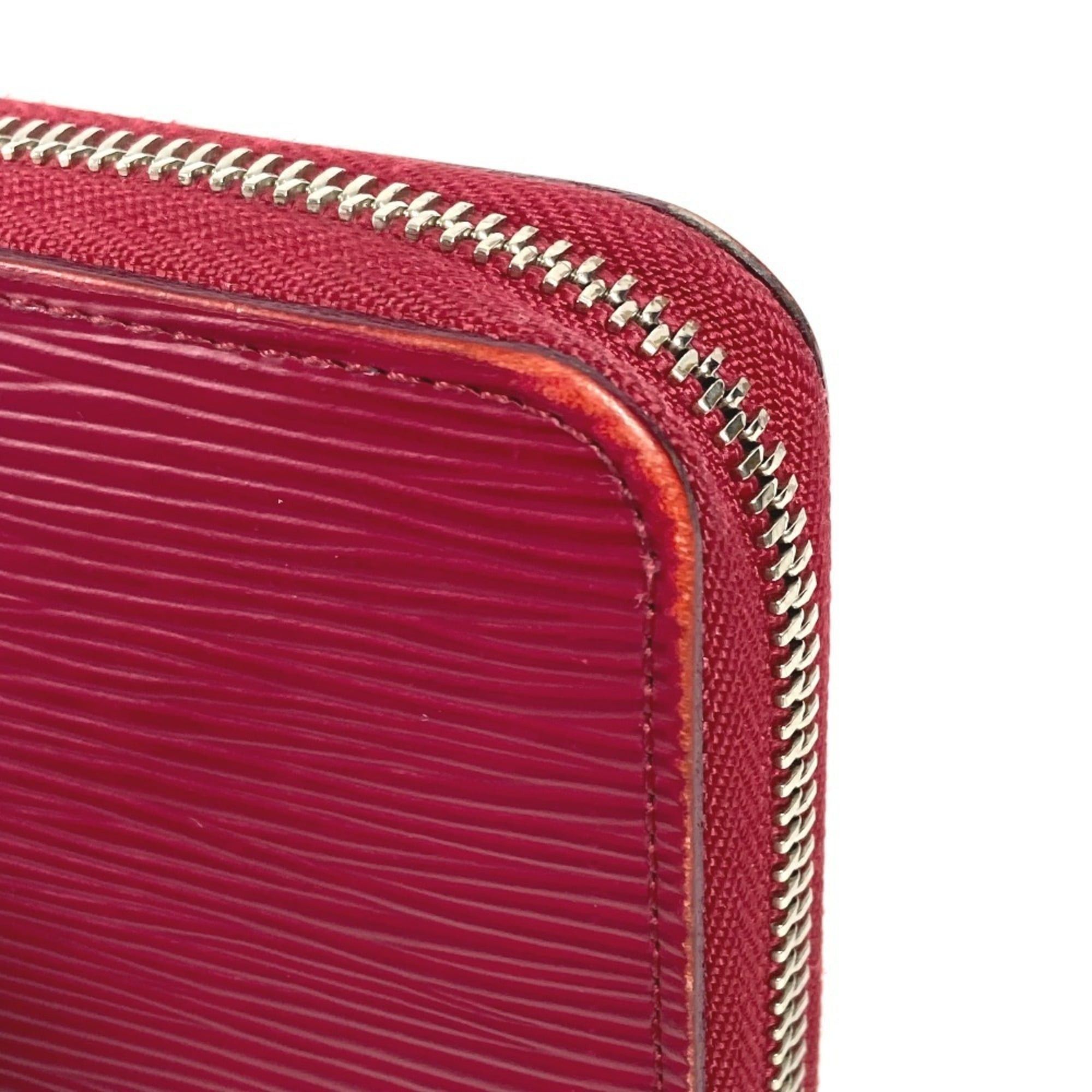 Louis Vuitton LOUIS VUITTON M60305 Epi Zippy Wallet Long Wallet, Round Zipper, Leather, Women's, Fuchsia Purple Pink Size ONE SIZE - 10 Thumbnail