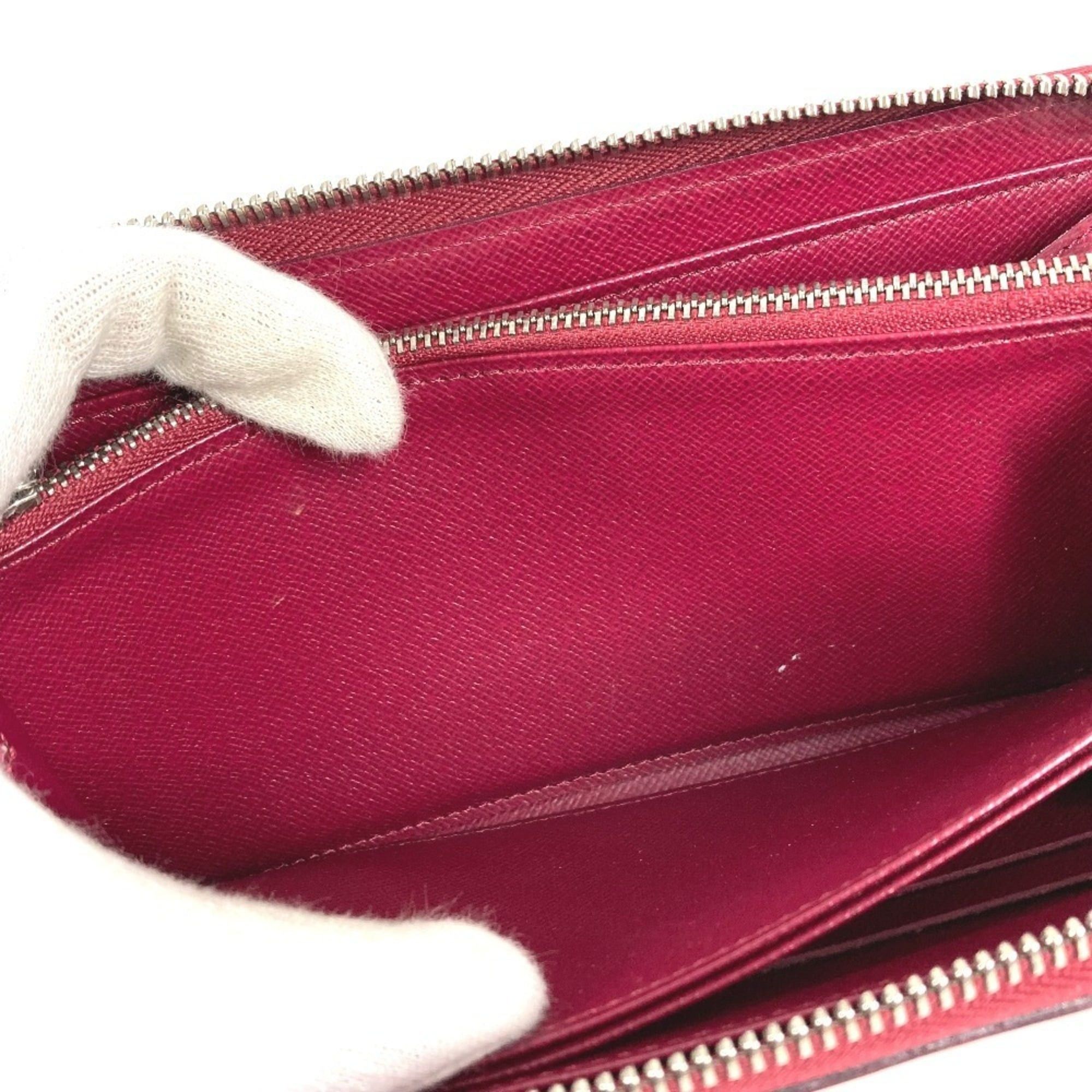Louis Vuitton LOUIS VUITTON M60305 Epi Zippy Wallet Long Wallet, Round Zipper, Leather, Women's, Fuchsia Purple Pink Size ONE SIZE - 16 Thumbnail