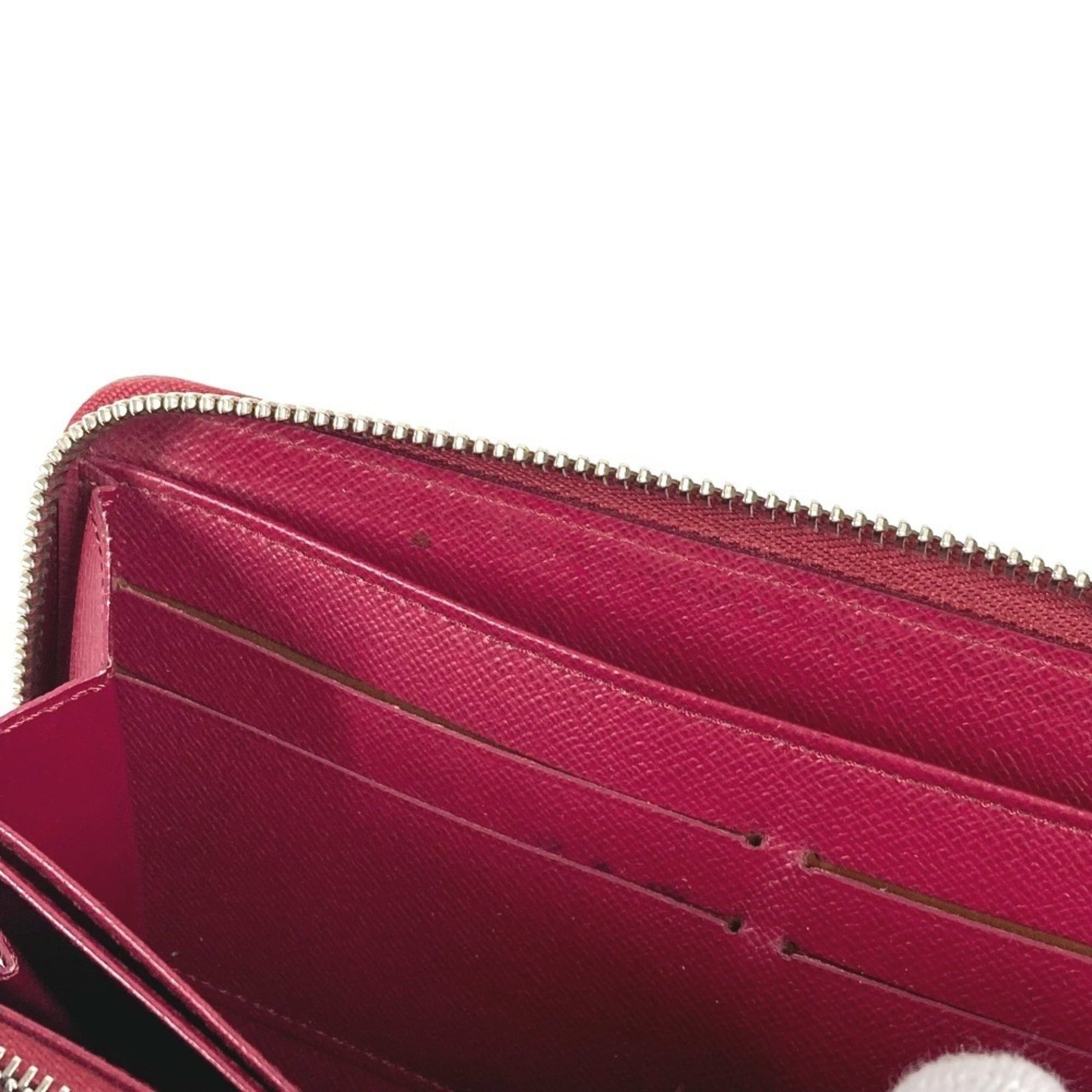 Louis Vuitton LOUIS VUITTON M60305 Epi Zippy Wallet Long Wallet, Round Zipper, Leather, Women's, Fuchsia Purple Pink Size ONE SIZE - 17 Thumbnail
