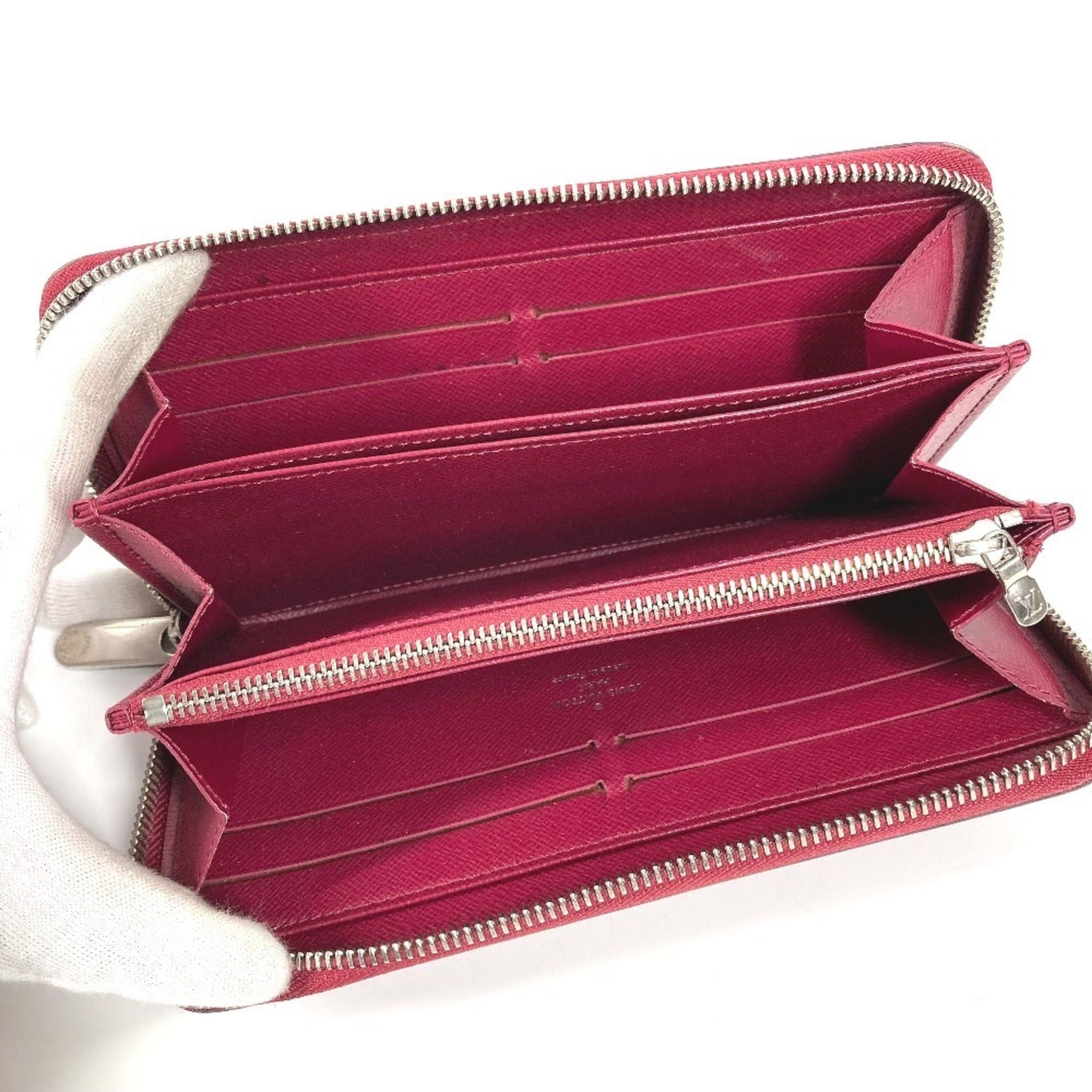 Louis Vuitton LOUIS VUITTON M60305 Epi Zippy Wallet Long Wallet, Round Zipper, Leather, Women's, Fuchsia Purple Pink Size ONE SIZE - 11 Thumbnail