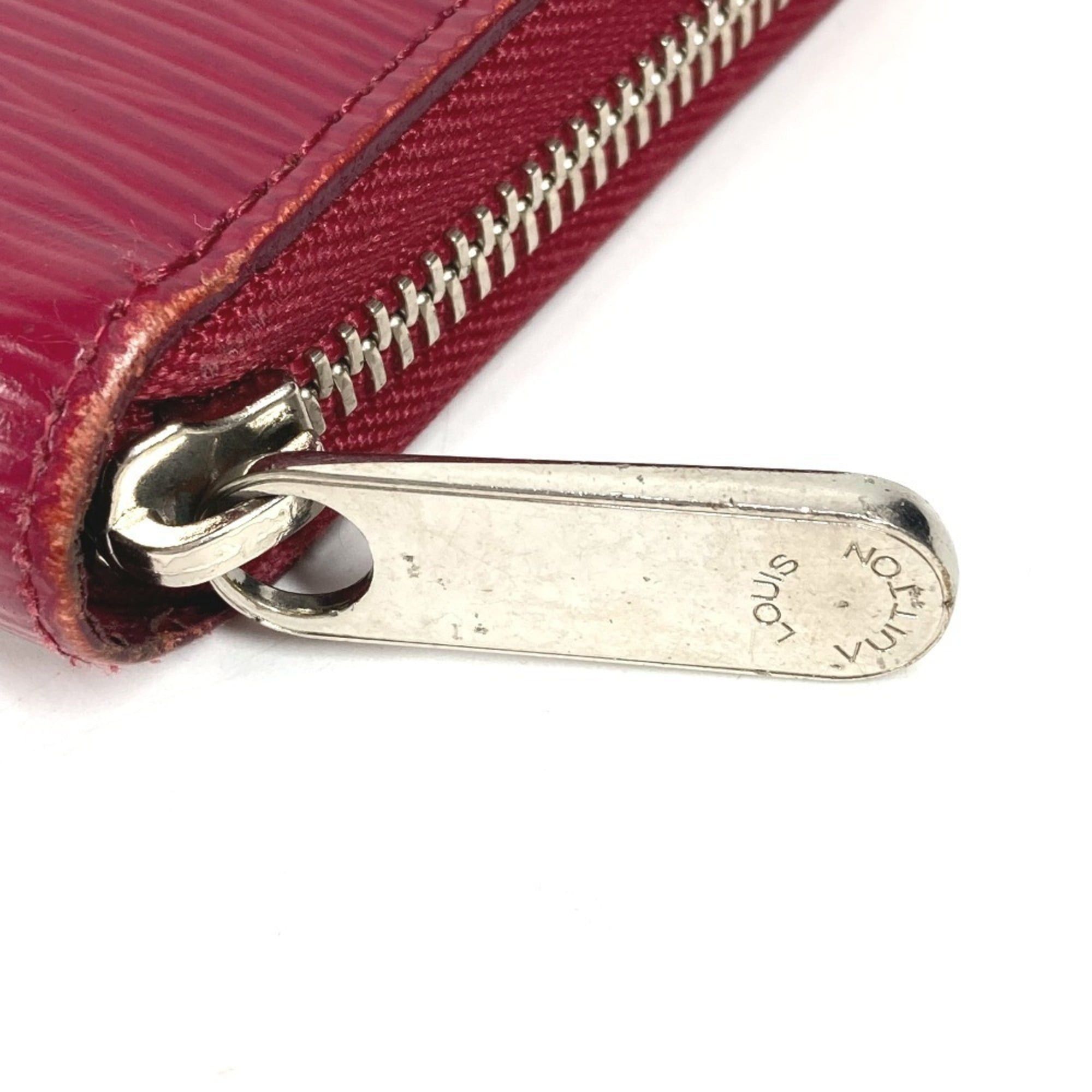 Louis Vuitton LOUIS VUITTON M60305 Epi Zippy Wallet Long Wallet, Round Zipper, Leather, Women's, Fuchsia Purple Pink Size ONE SIZE - 9 Thumbnail